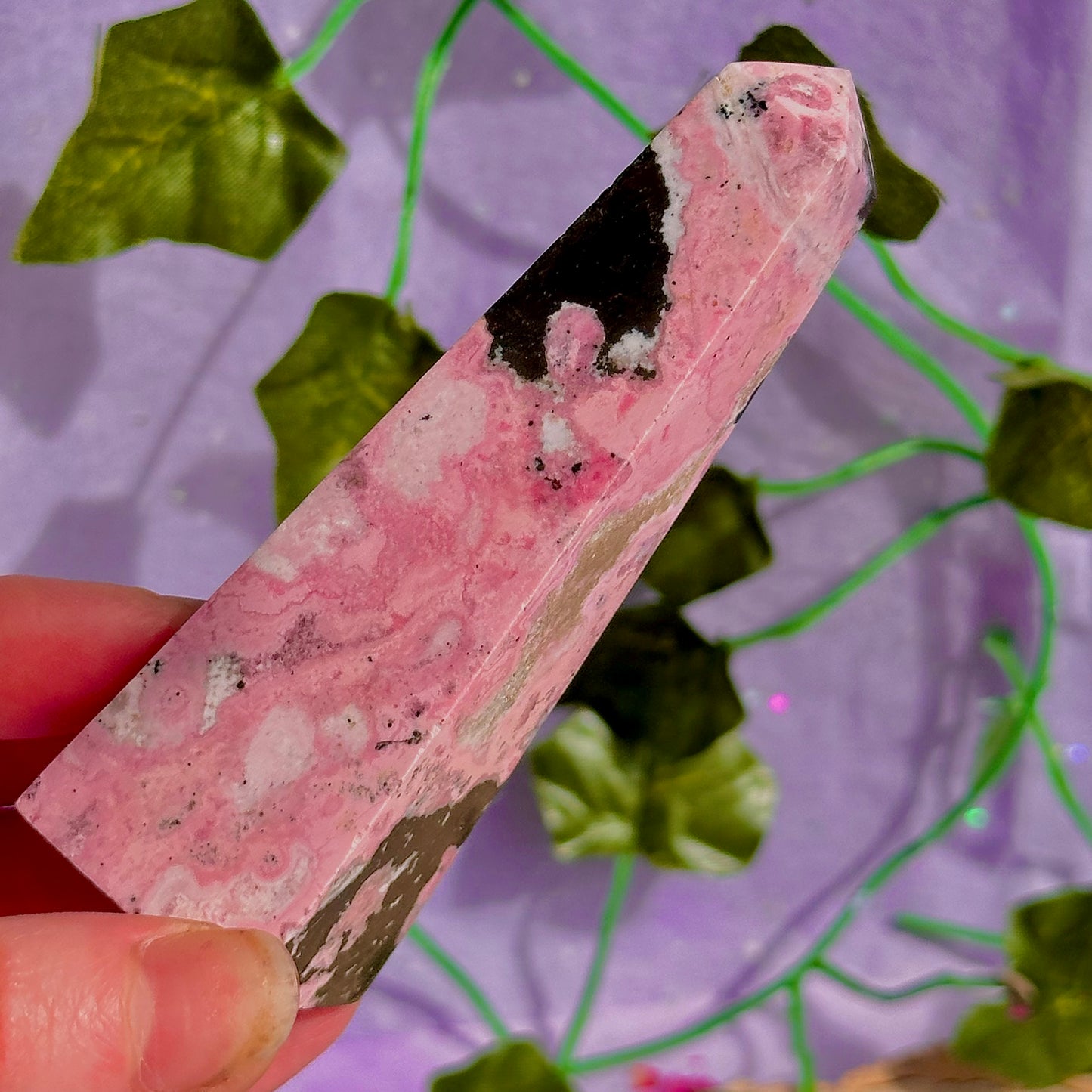 peruvian rhodonite towers ~ choose your own