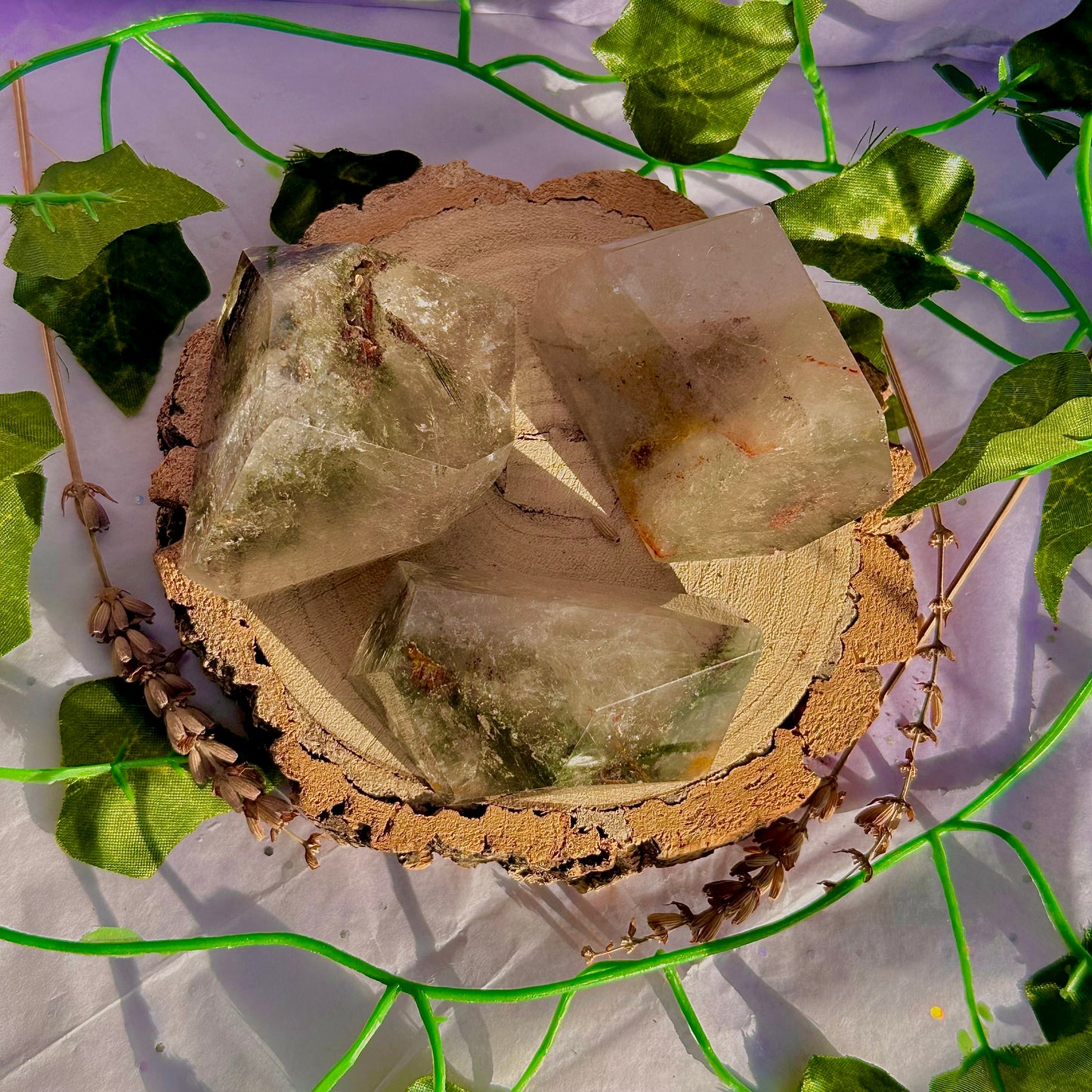 garden quartz freeform ~ intuitively chosen