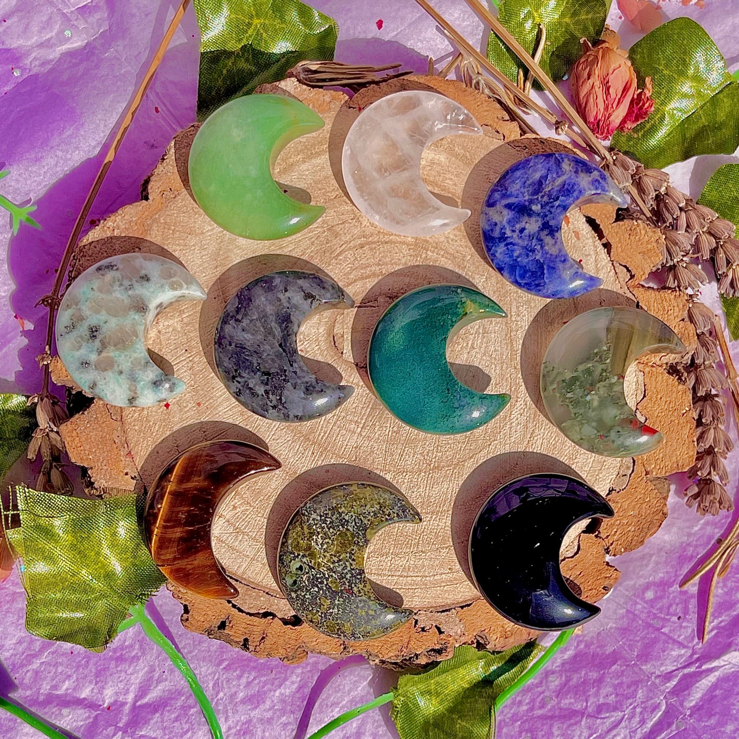 moon carvings ~ choose your own