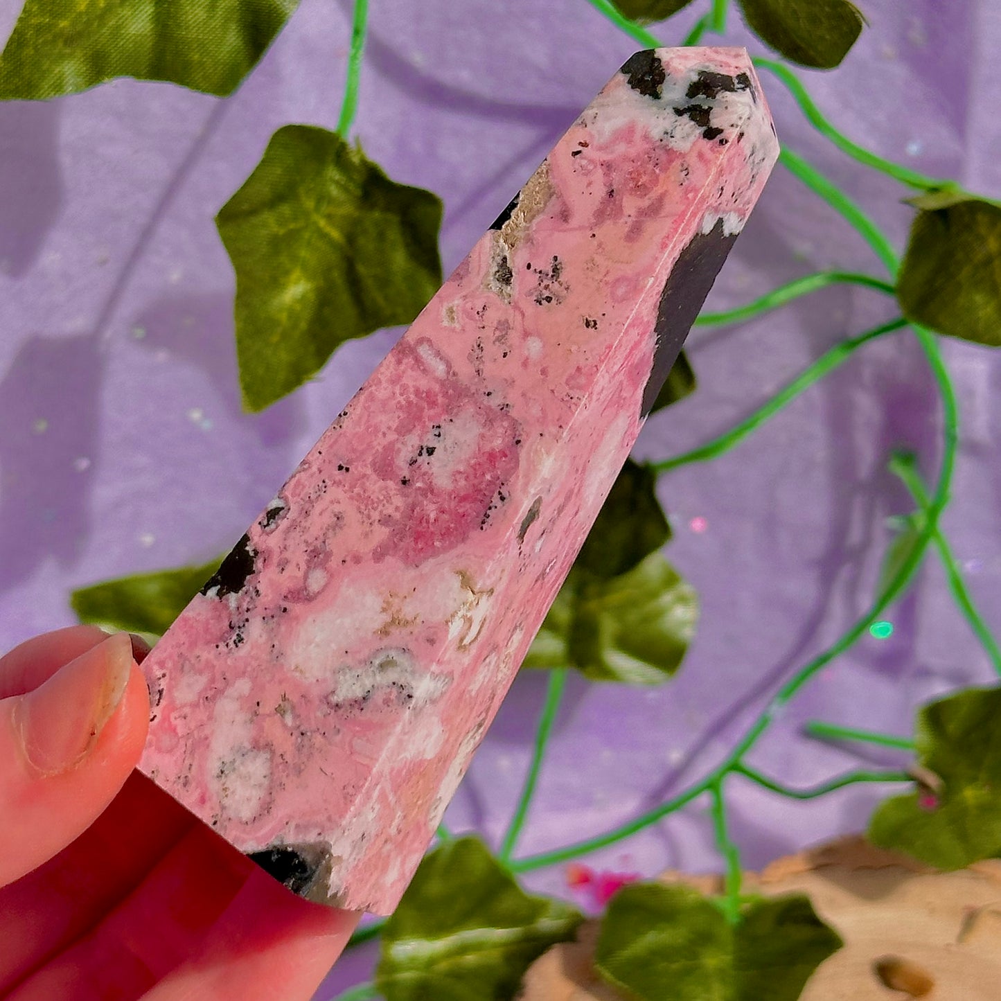 peruvian rhodonite towers ~ choose your own