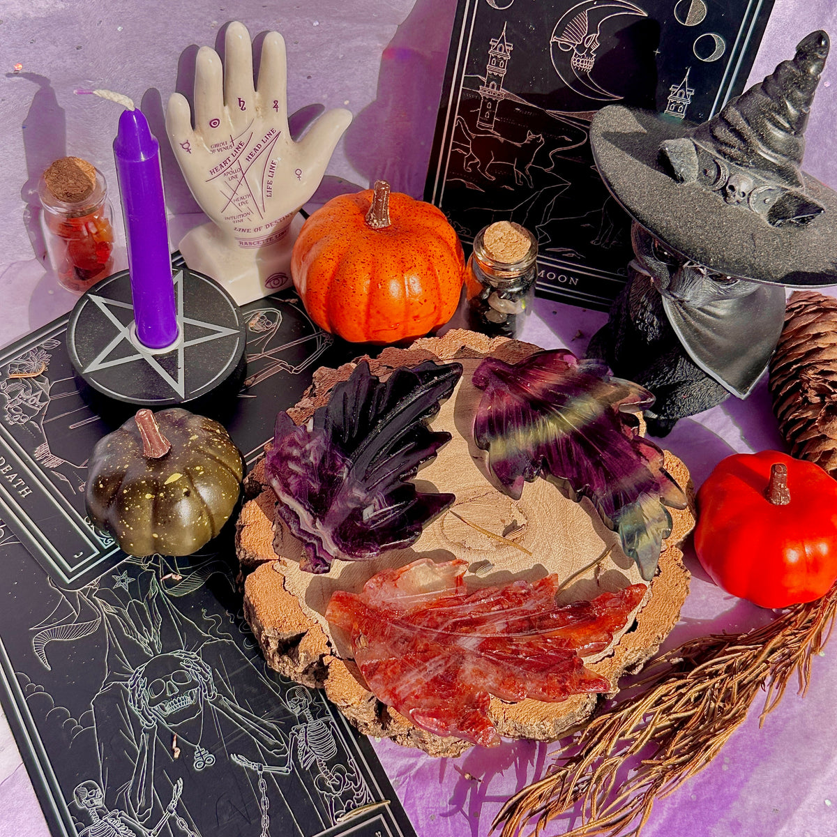 fallen autumn leaf carvings ~ choose your own