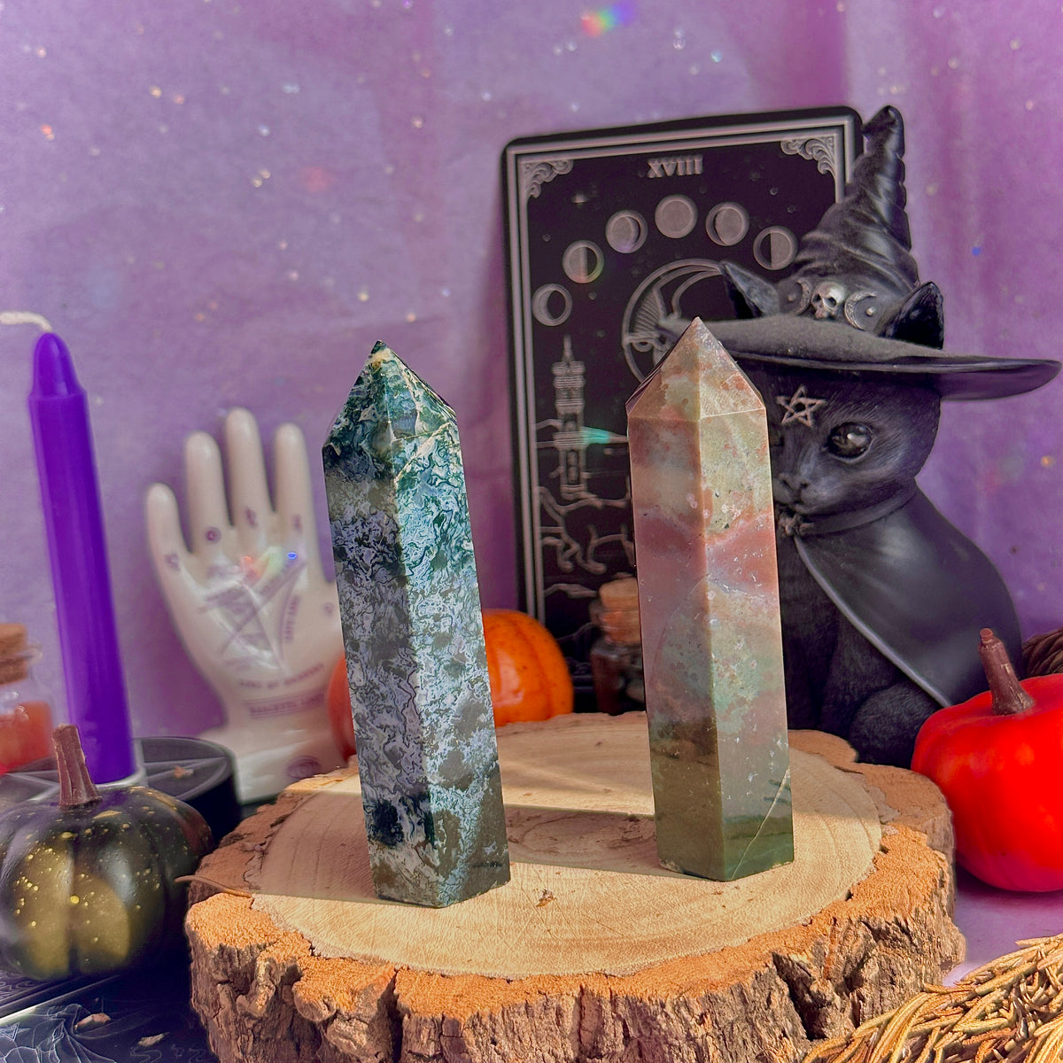 moss agate towers ~ choose your own