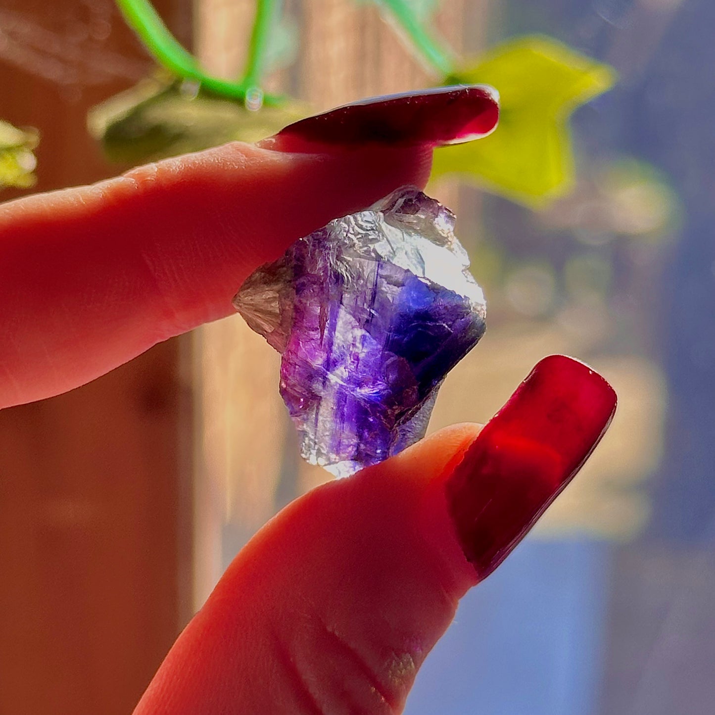 stalactitic UV cubic fluorite cluster specimen ~ choose your own