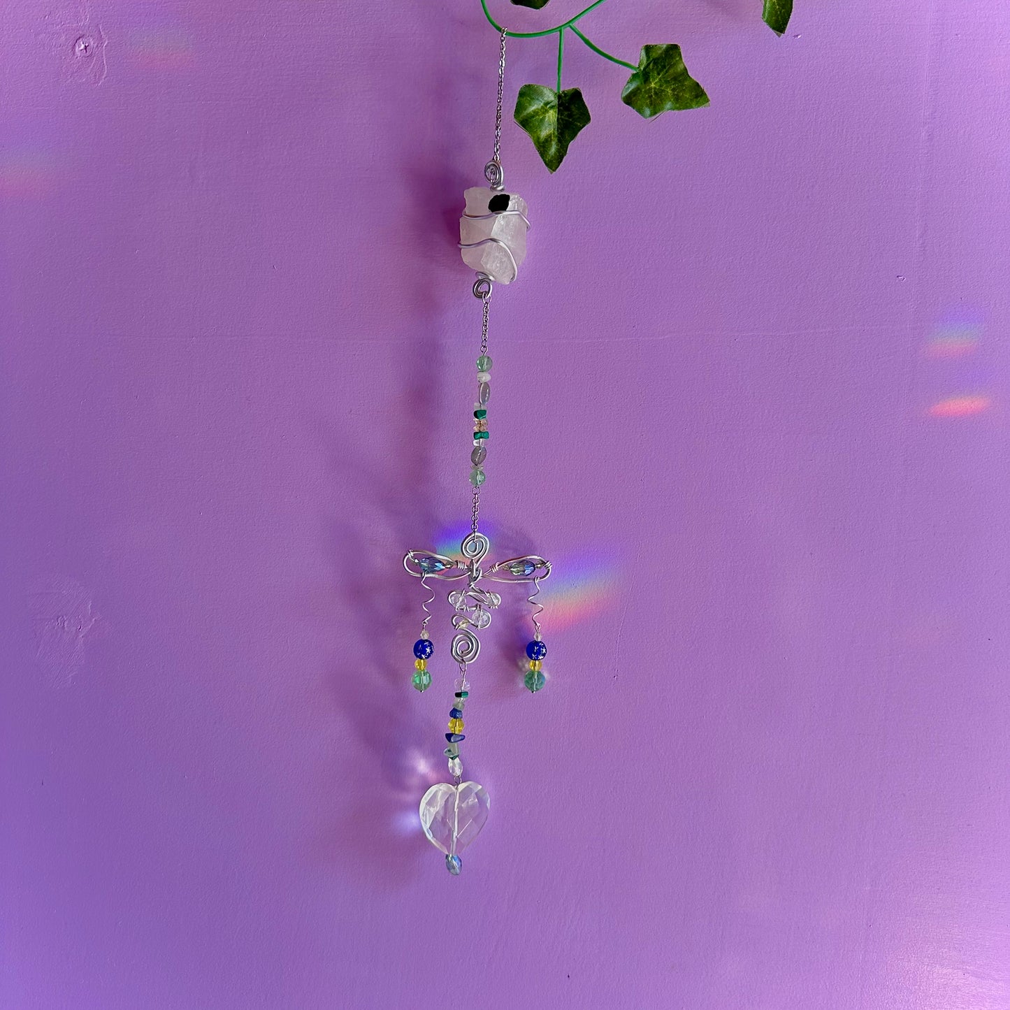 dragonfly garden suncatcher