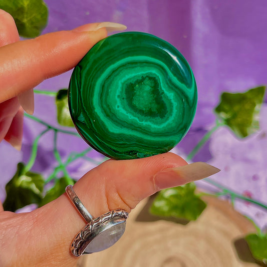 malachite disc B