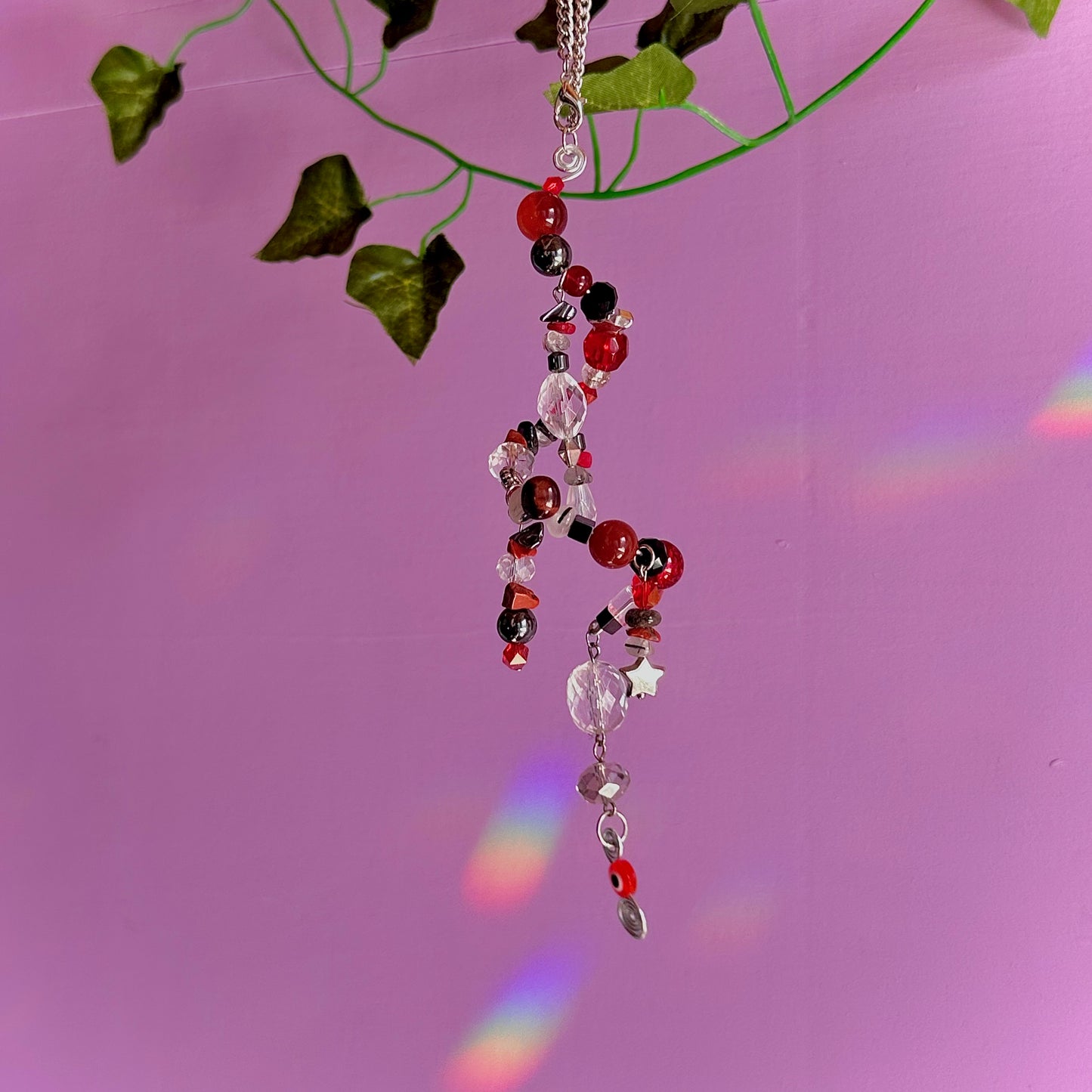 dark spiral suncatcher