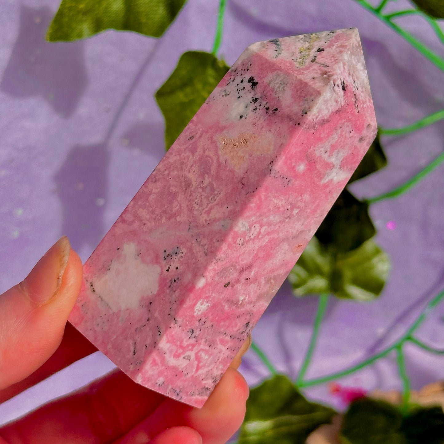 peruvian rhodonite towers ~ choose your own