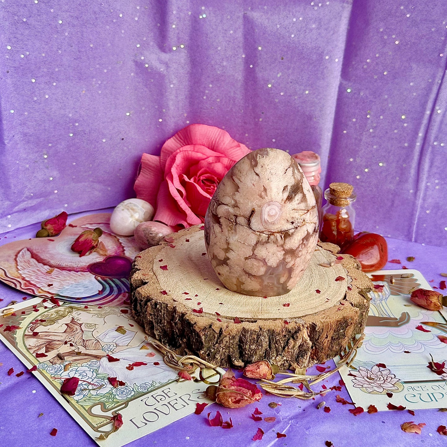 flower agate freeform A