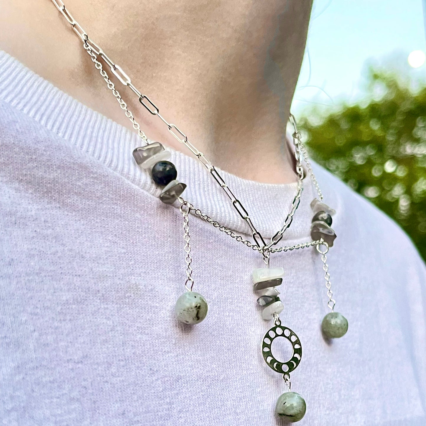 going through phases necklace