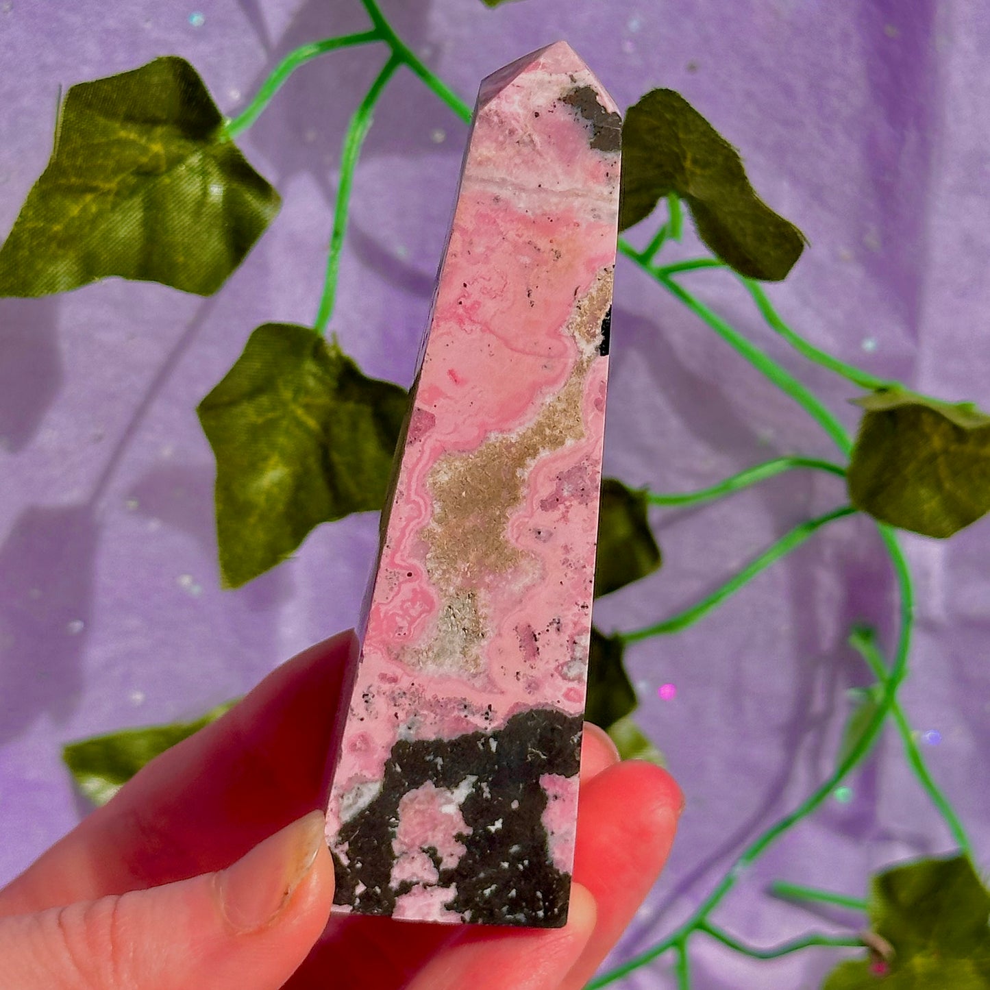 peruvian rhodonite towers ~ choose your own