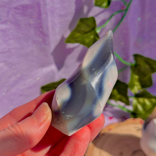 orca agate flame carvings ~ choose your own