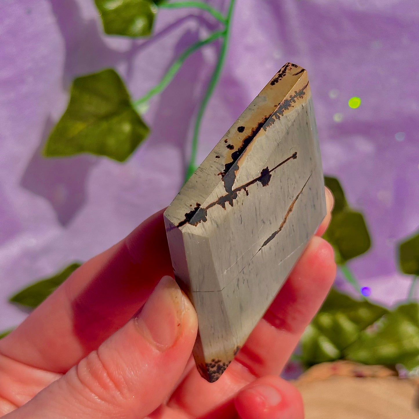 picture jasper diamond caving with stand