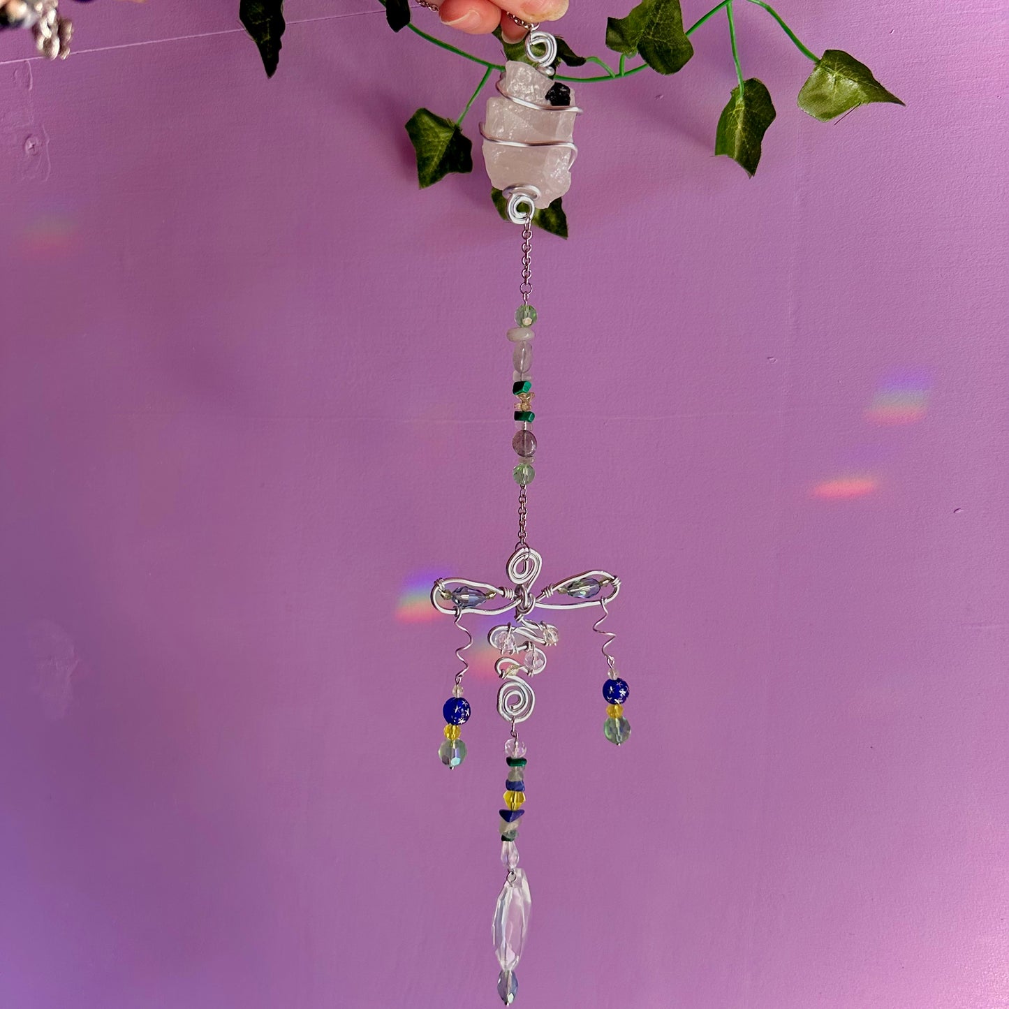 dragonfly garden suncatcher