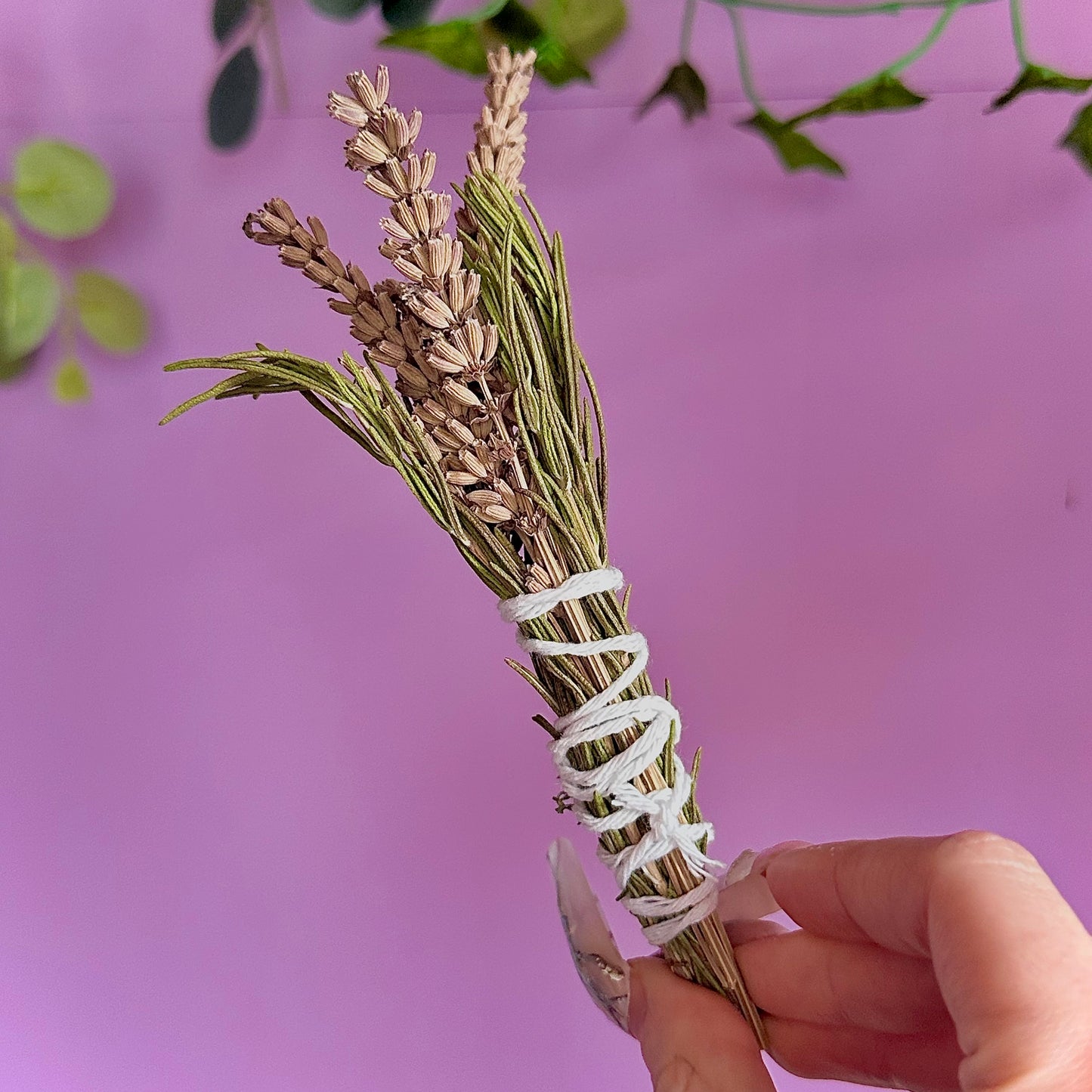 handmade herbal cleansing wands