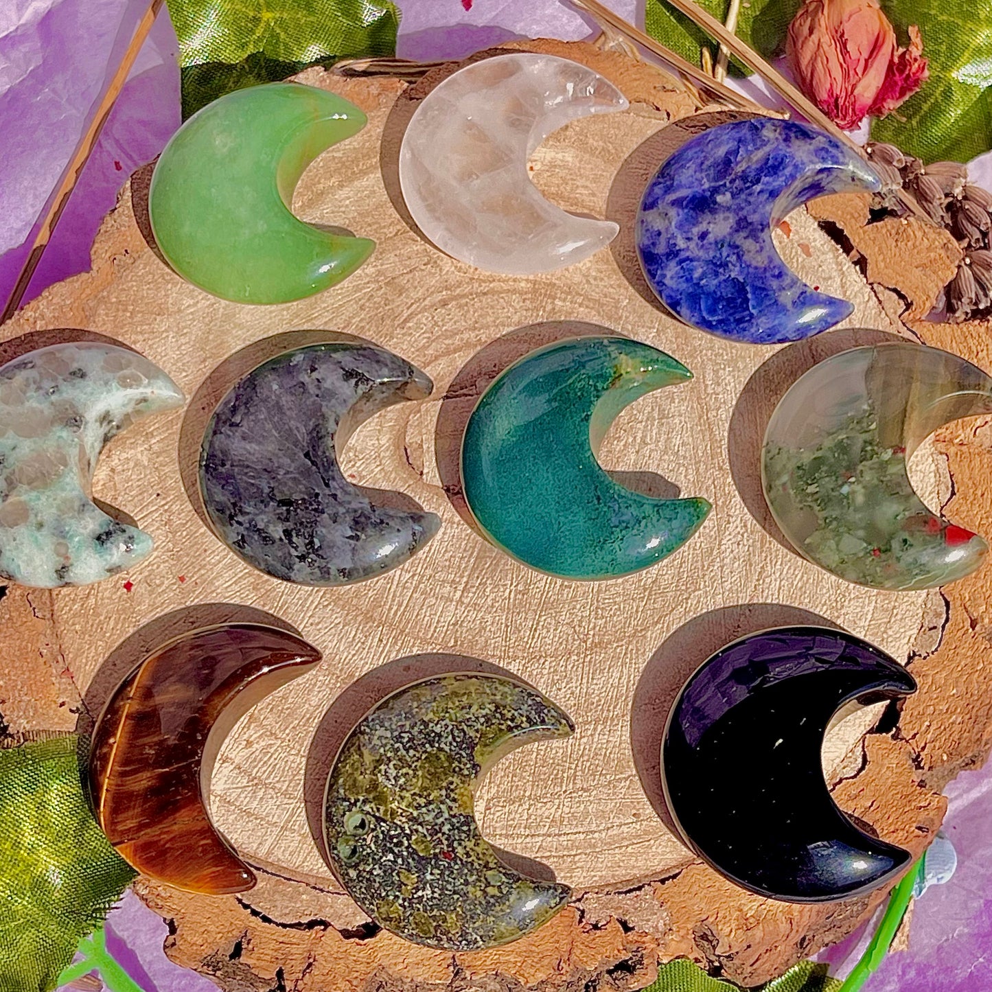 moon carvings ~ choose your own
