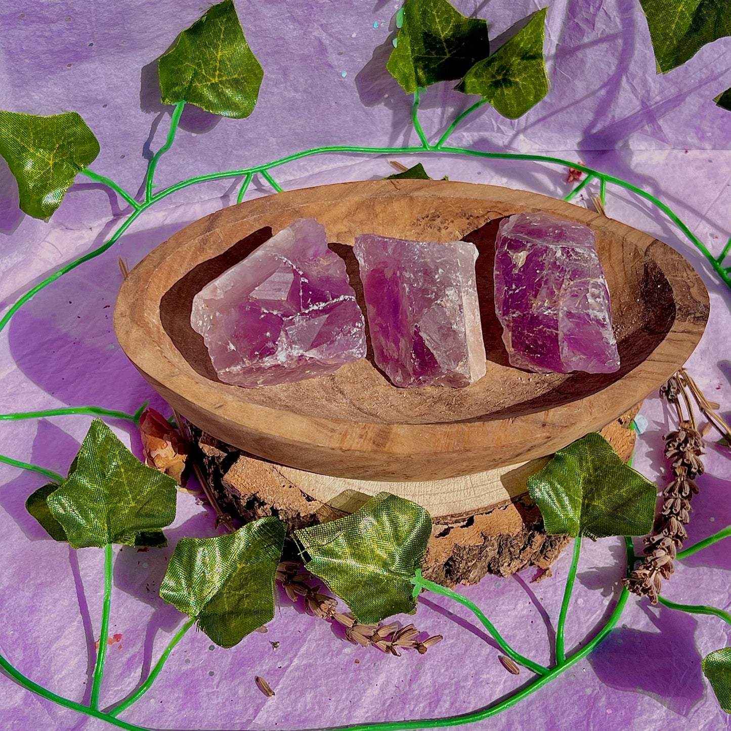 raw/rough amethyst