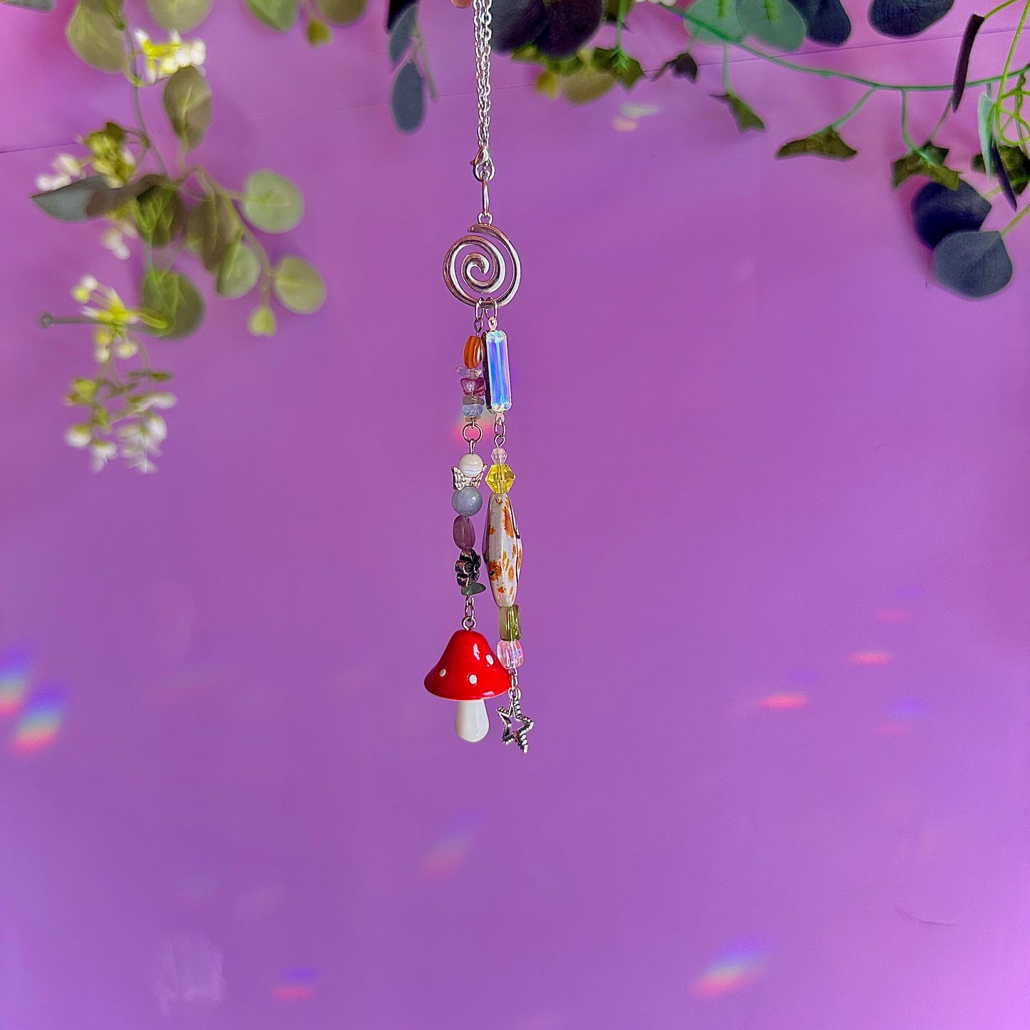 a fae’s garden car charm