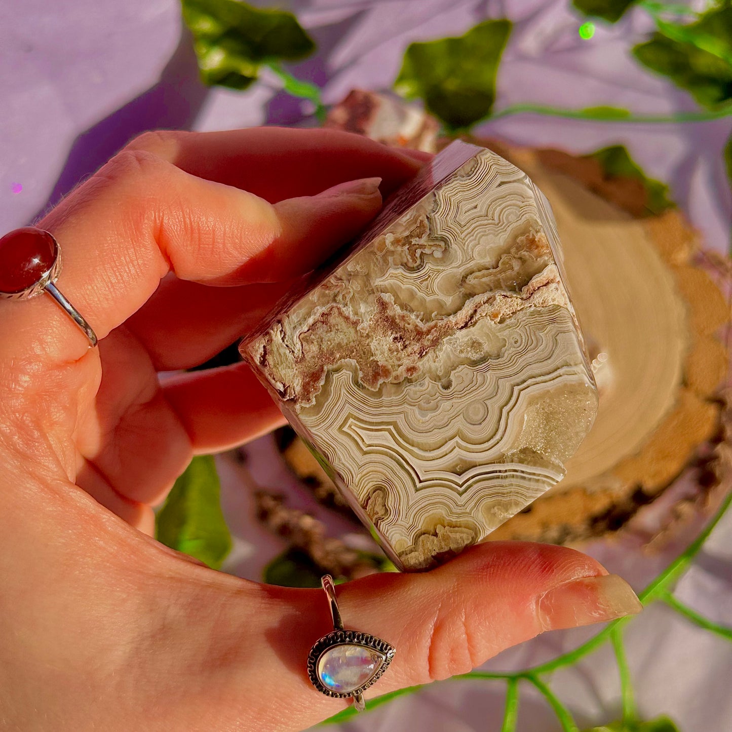 crazy lace agate freeform ~ choose your own