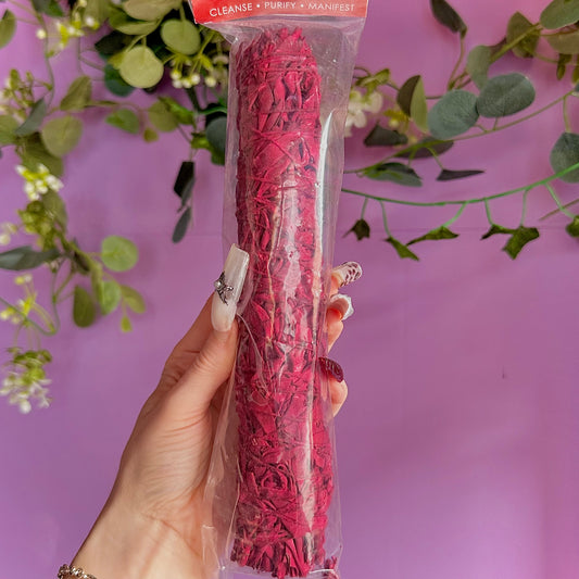 22.5cm large dragons blood cleansing stick wand