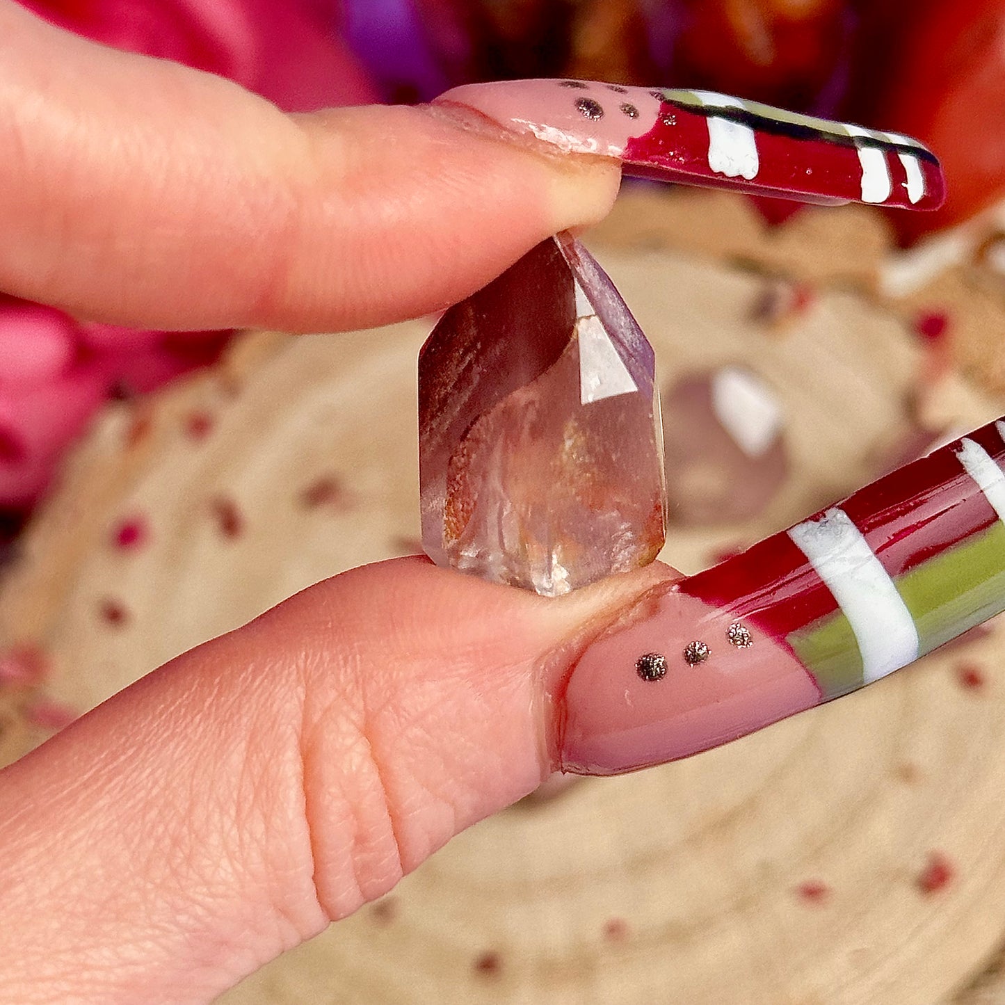 pink lithium quartz ~ choose your own