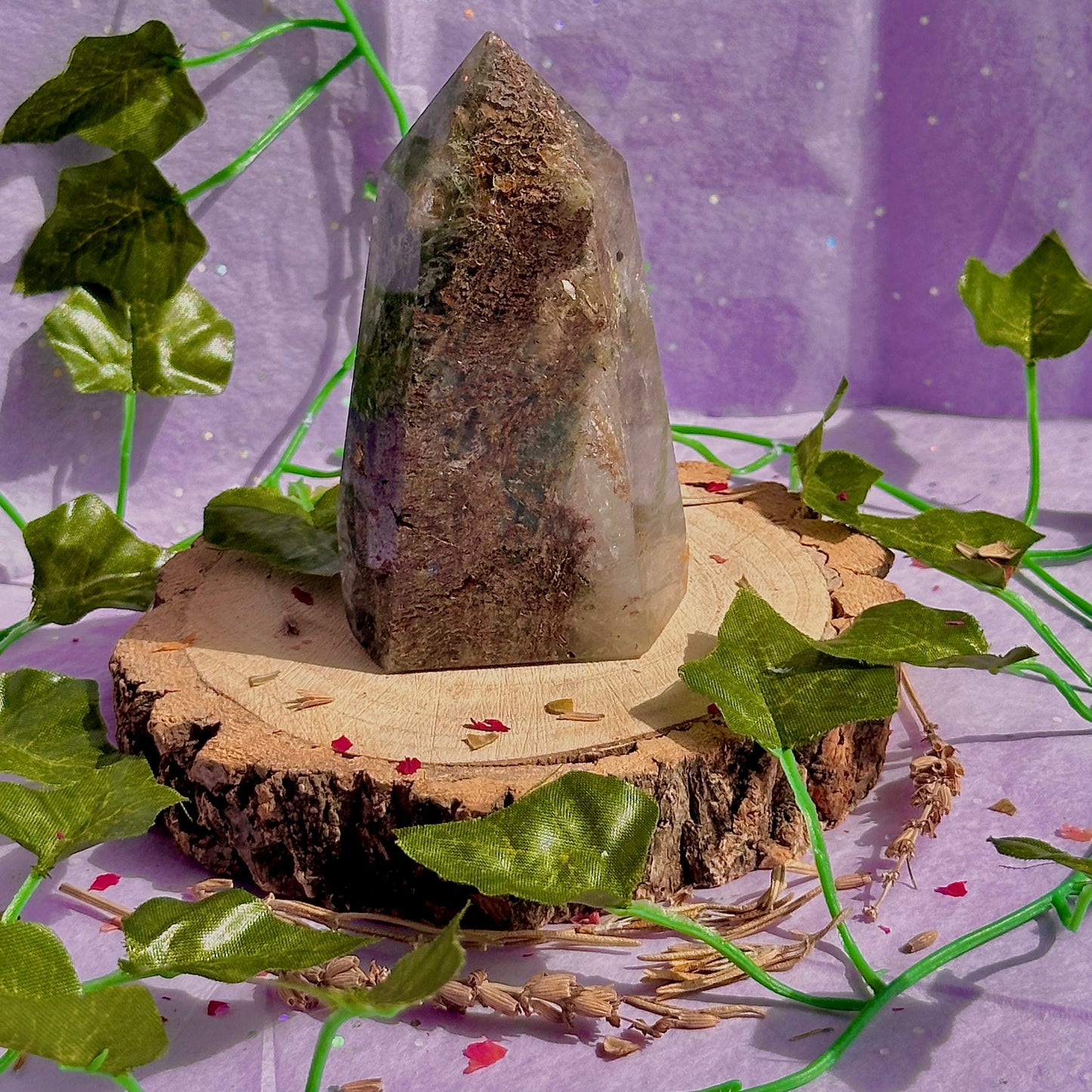 garden quartz tower