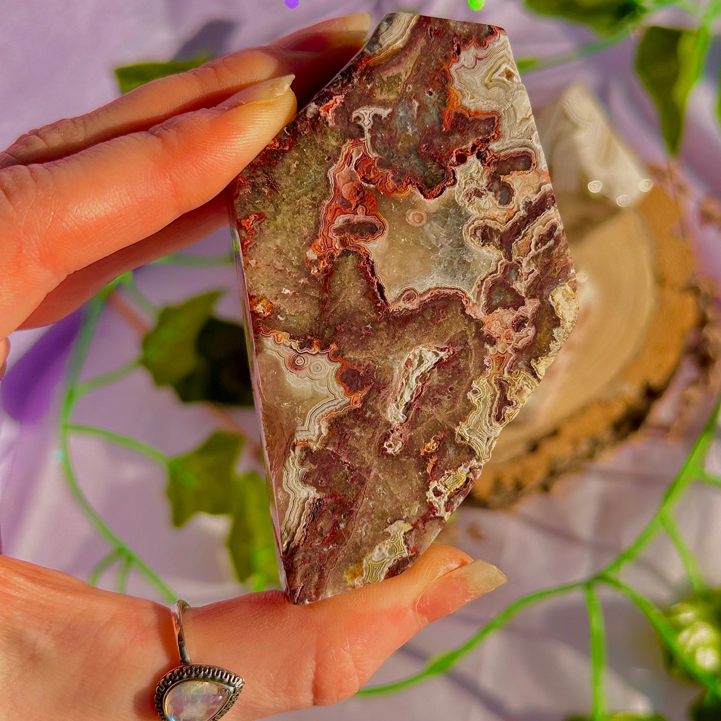 crazy lace agate freeform ~ choose your own