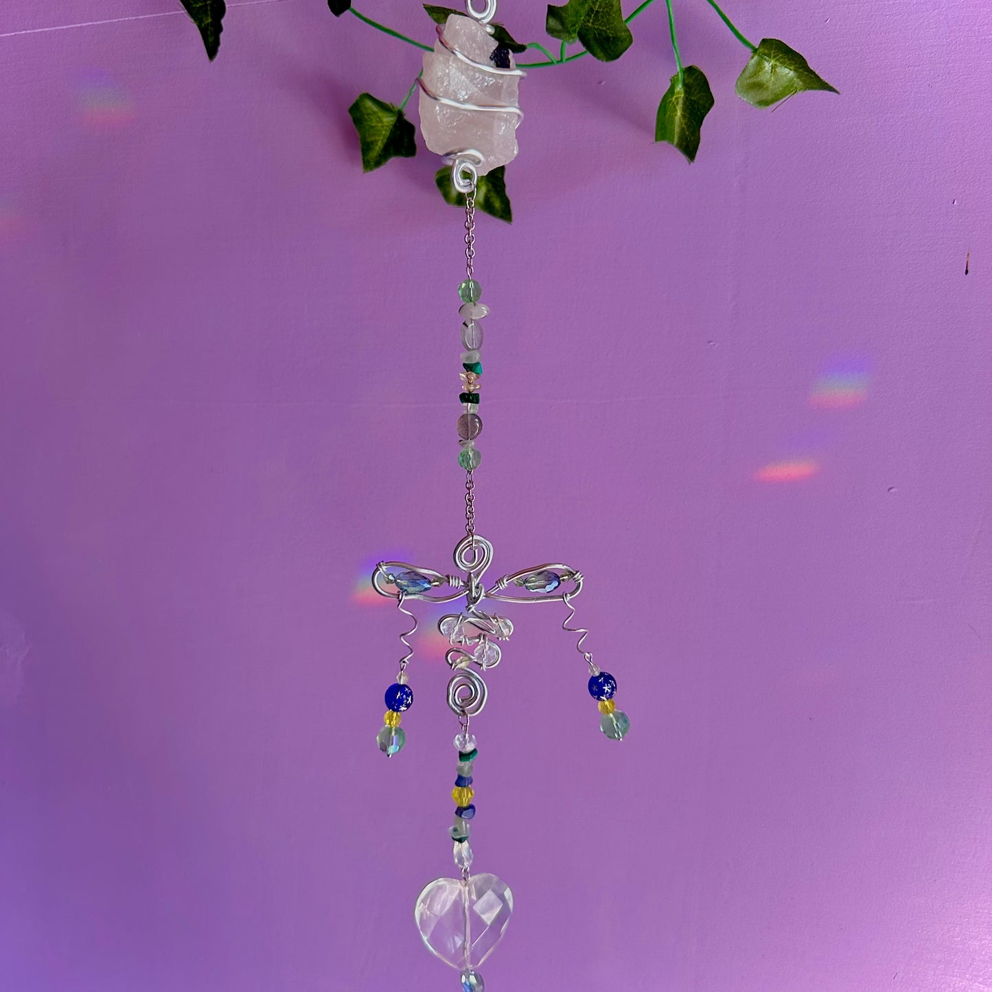 dragonfly garden suncatcher