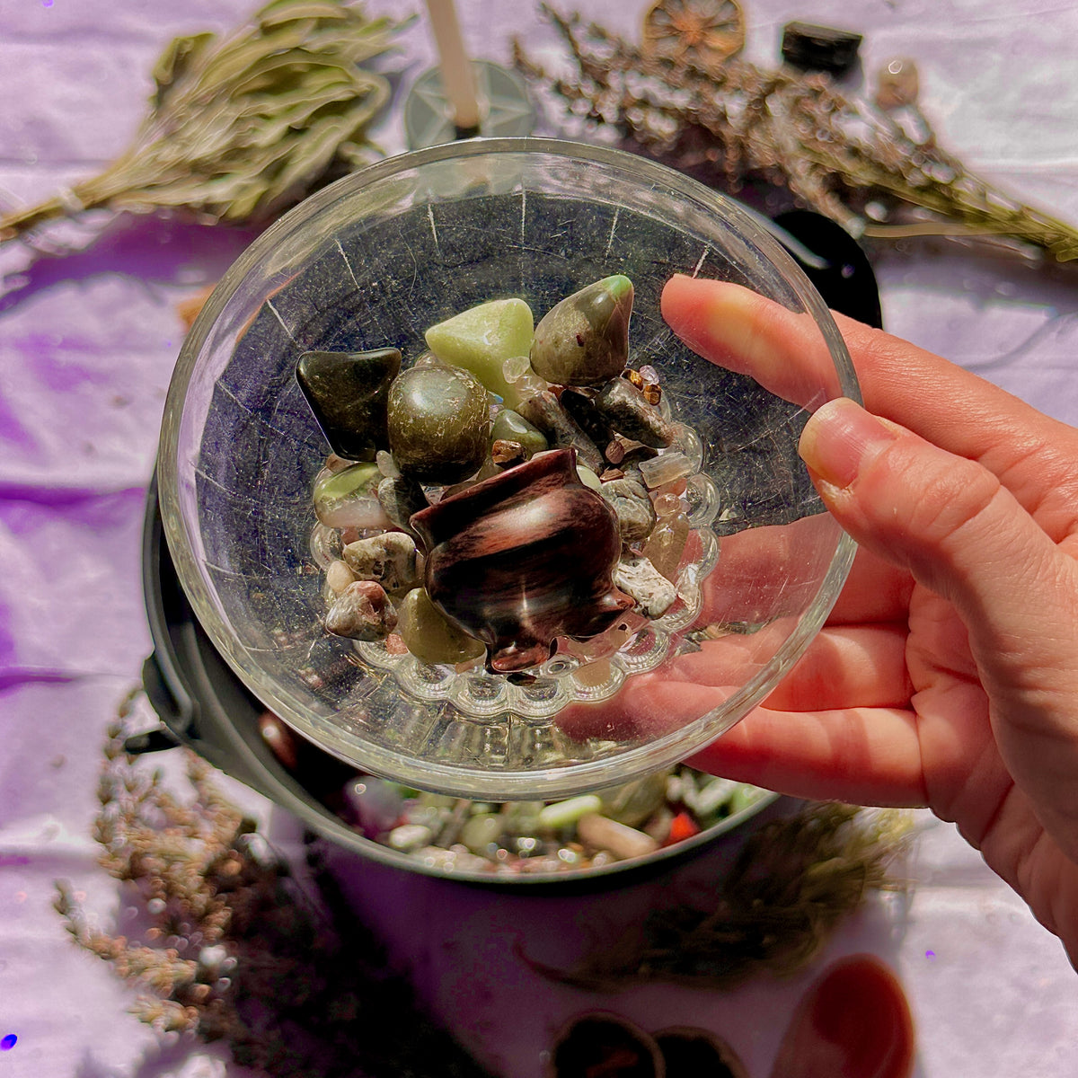 there’s a little witch in all of us crystal confetti mix