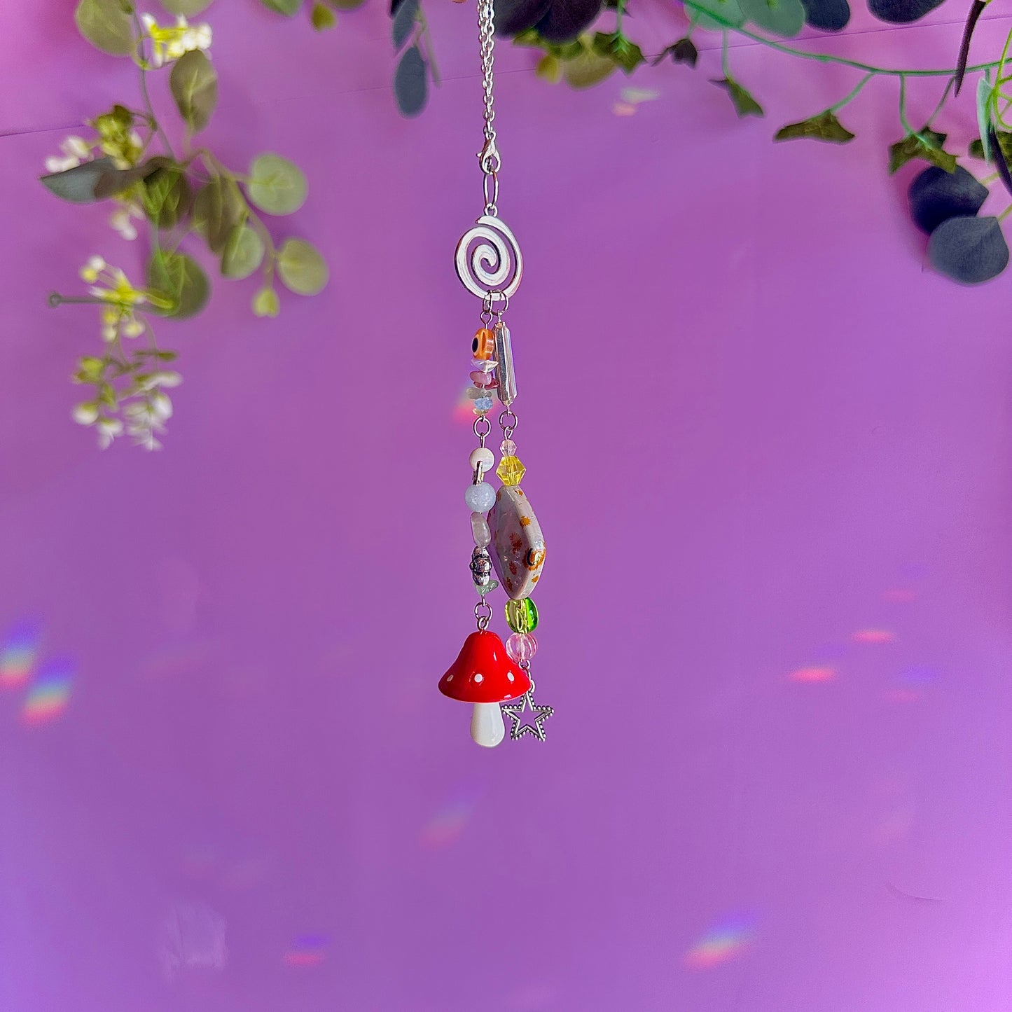 a fae’s garden car charm