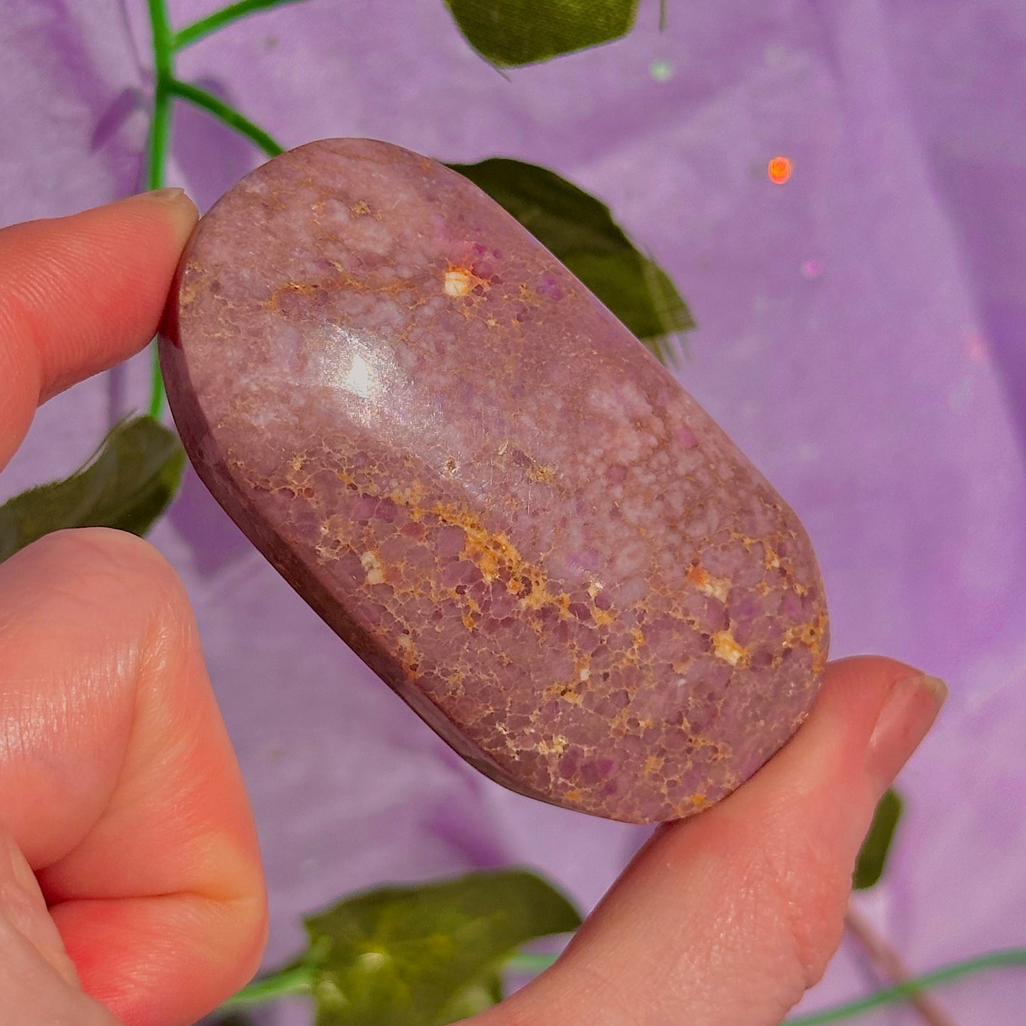 phosphosiderite palm stones ~ choose your own