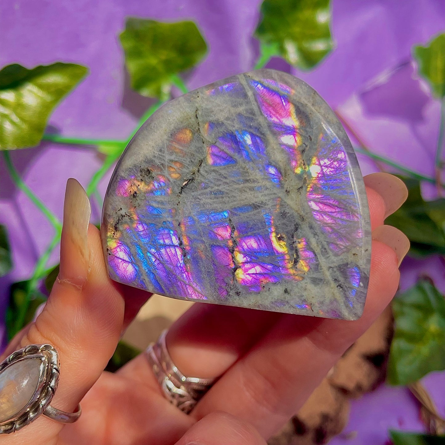 labradorite freeform xs ~ intuitively chosen