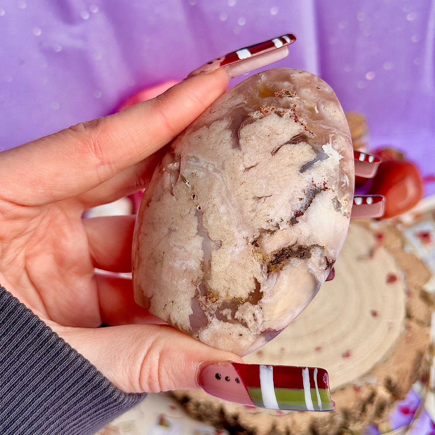 flower agate freeform A