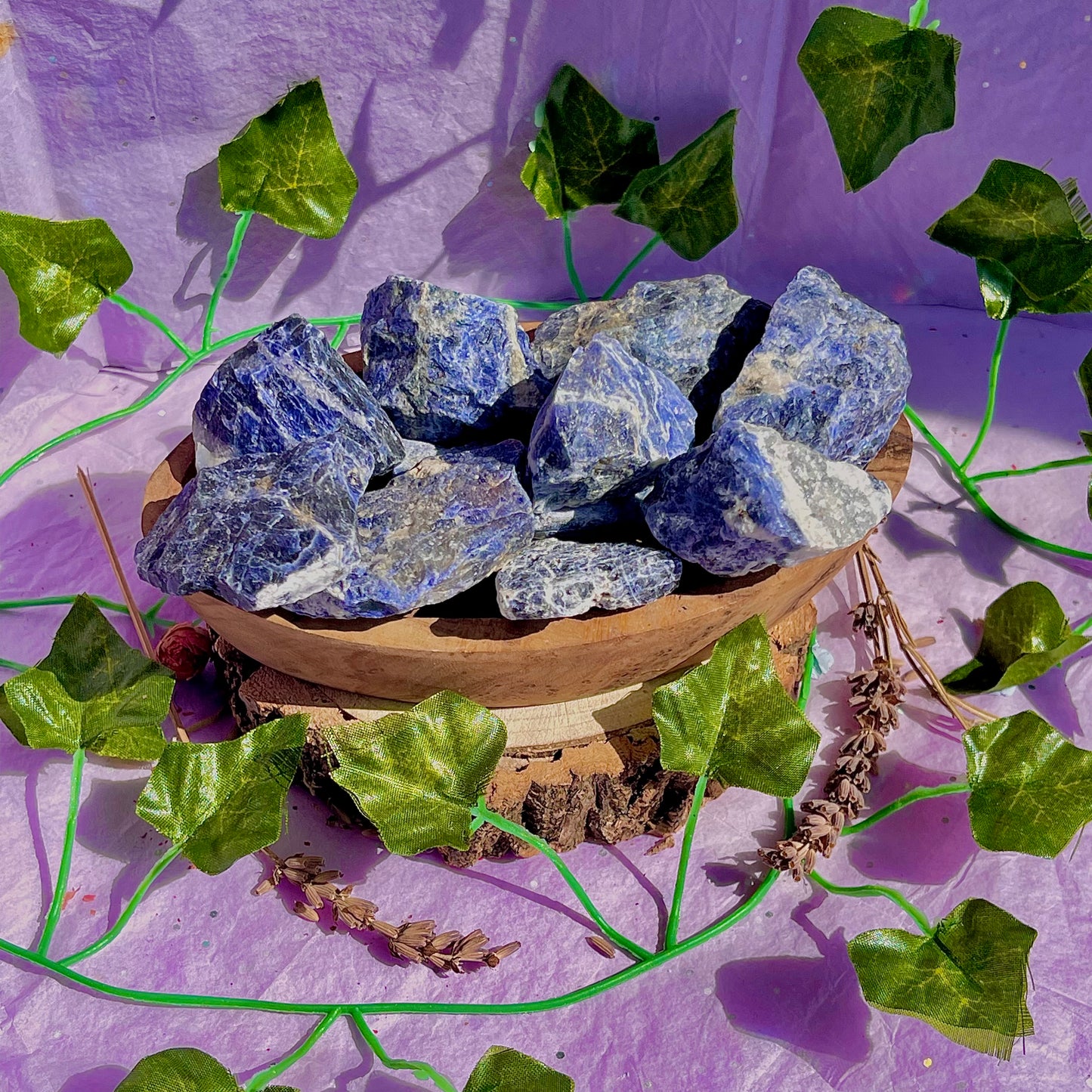 raw/rough sodalite