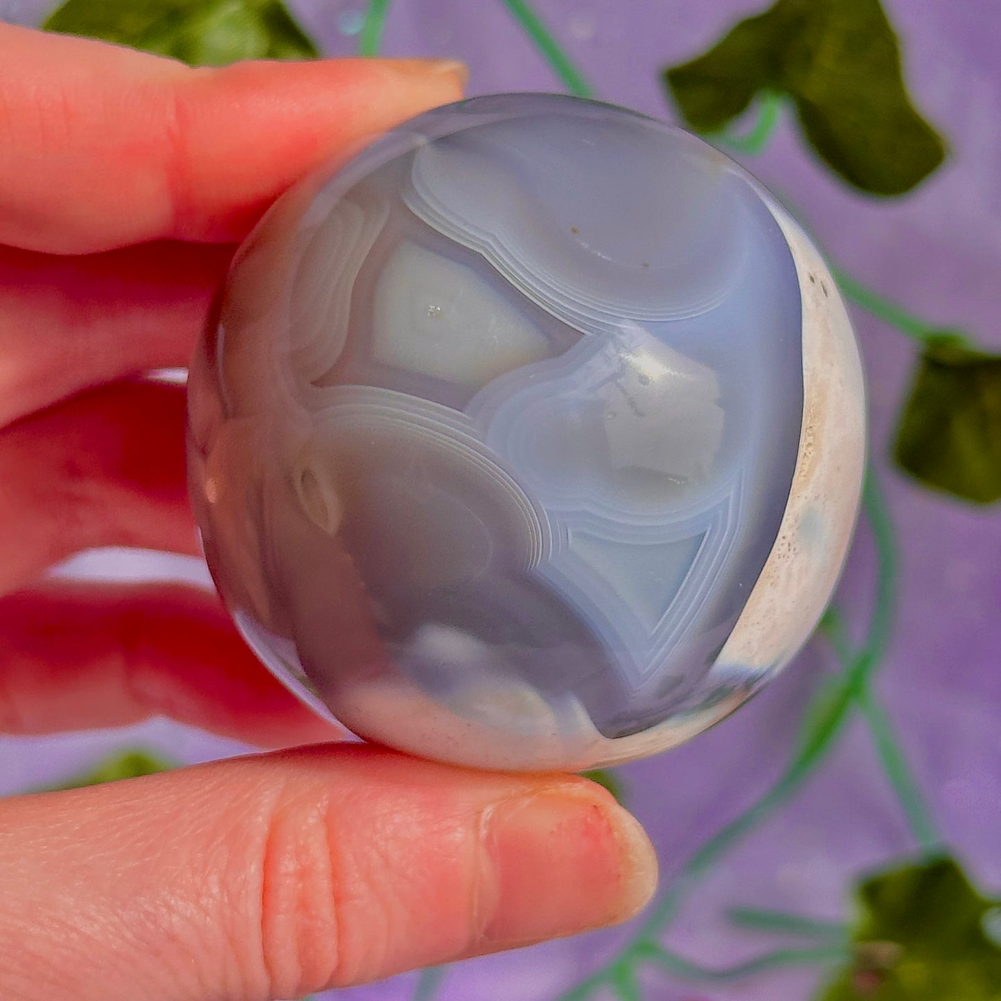 orca agate sphere