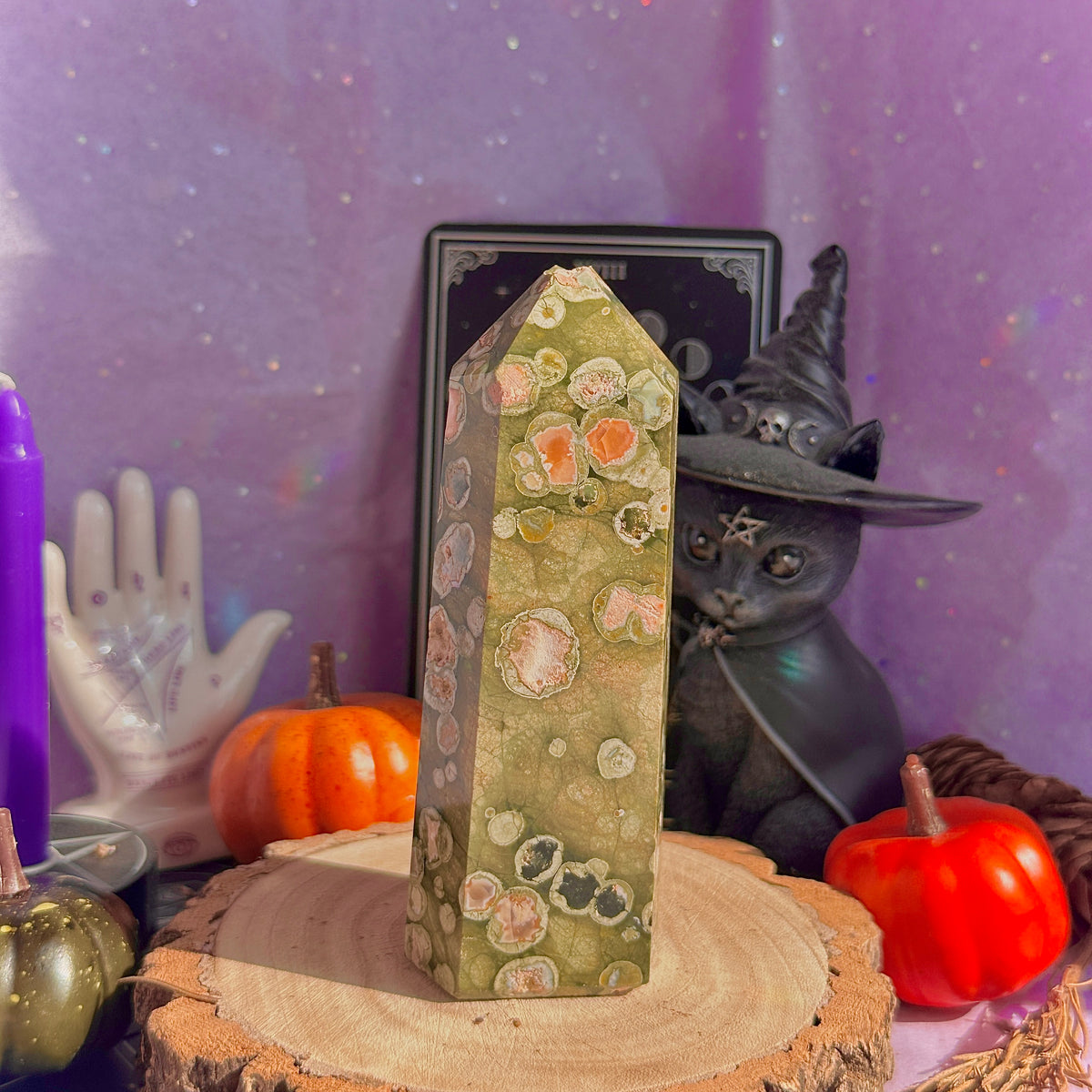 rainforest jasper chunky tower ~ imperfect