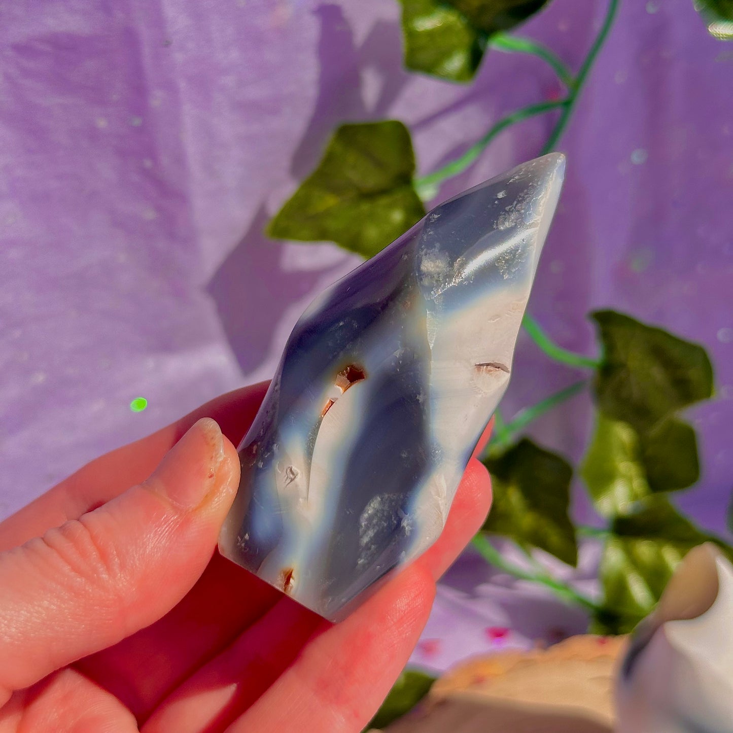orca agate flame carvings ~ choose your own
