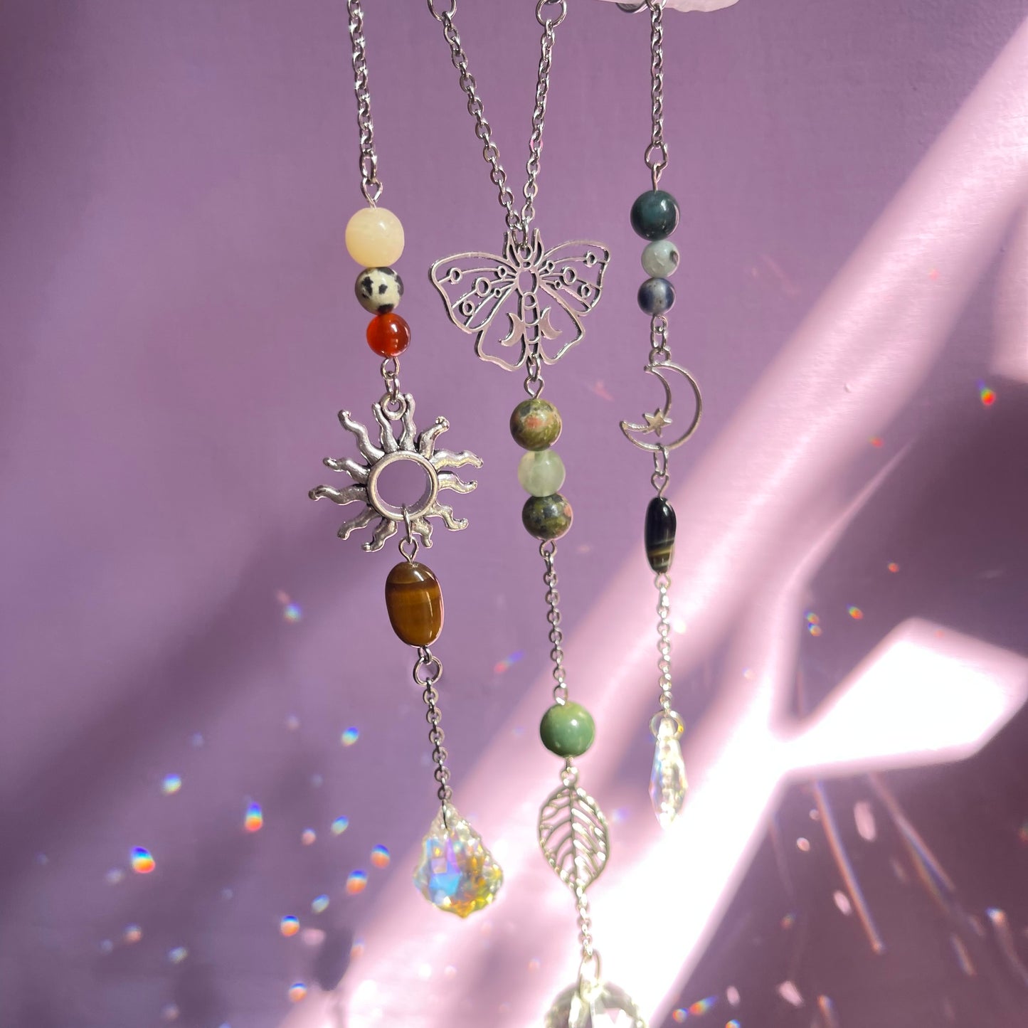 day and night sun catcher - crystals in description