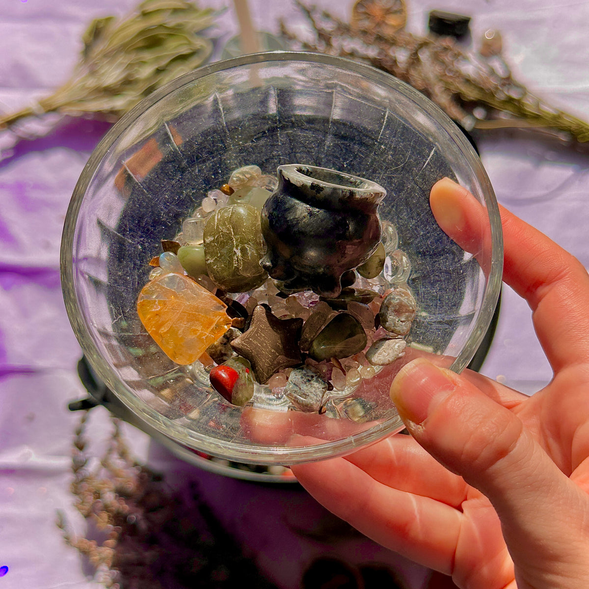 there’s a little witch in all of us crystal confetti mix