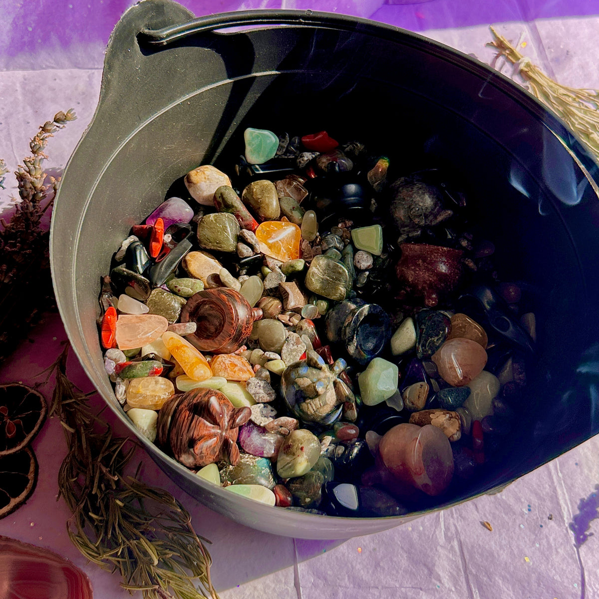 there’s a little witch in all of us crystal confetti mix