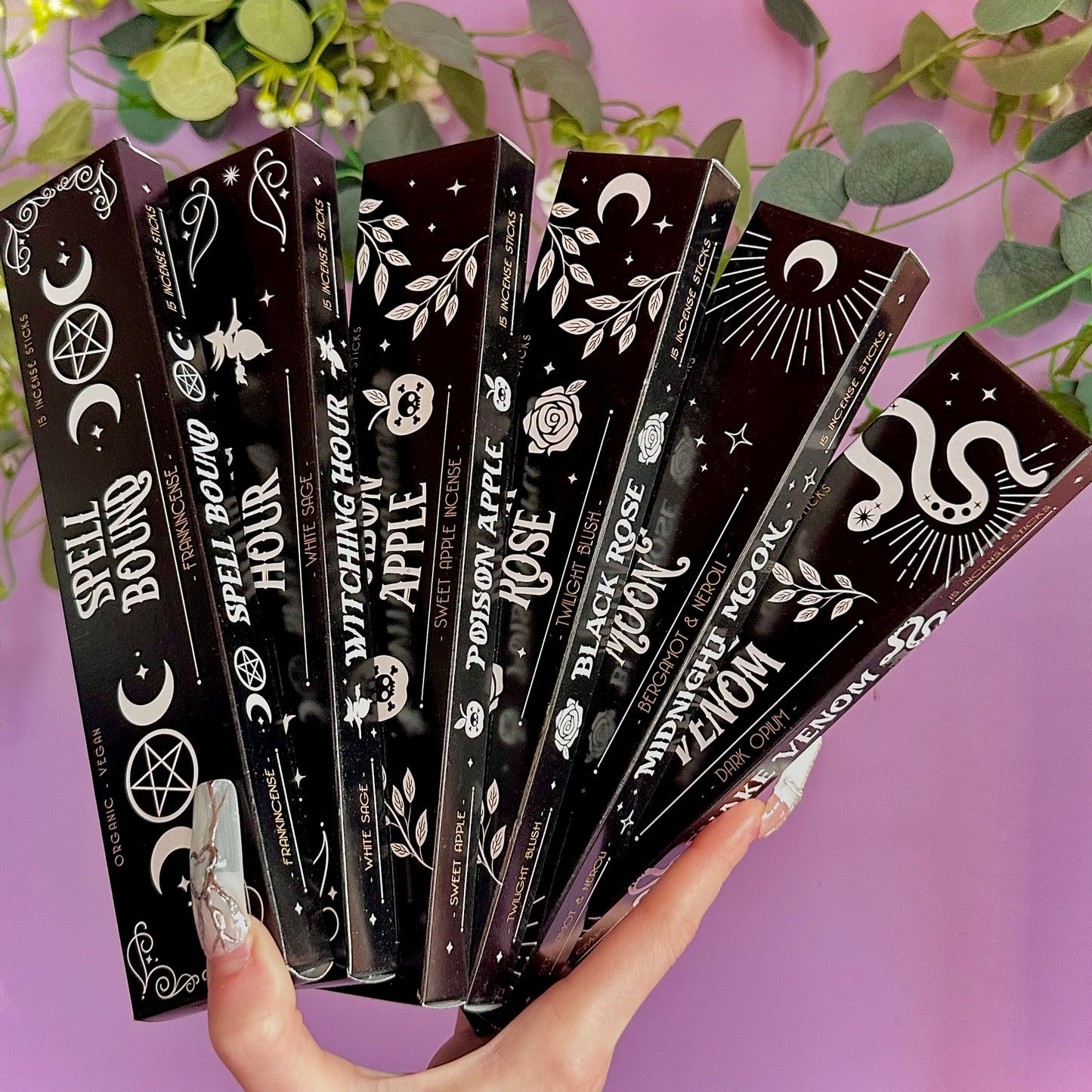 moonlight rituals incense selection ~ choose your scent