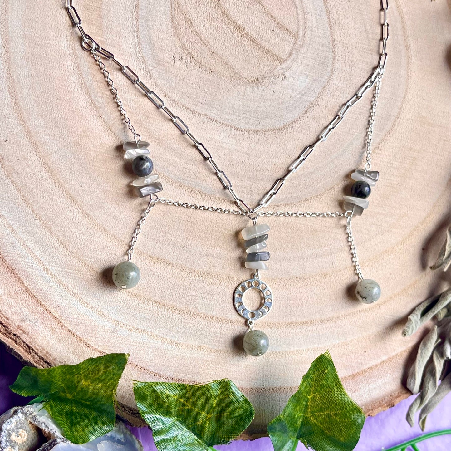going through phases necklace
