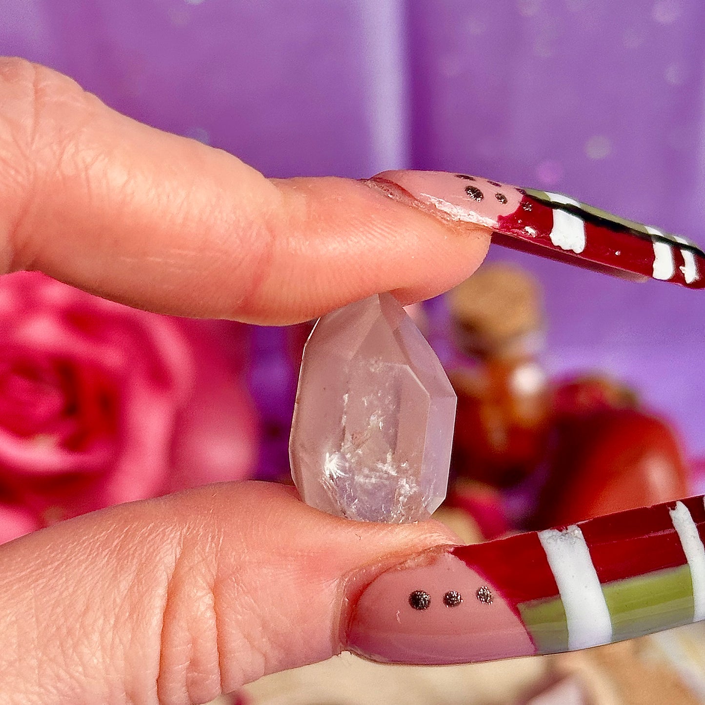 pink lithium quartz ~ choose your own
