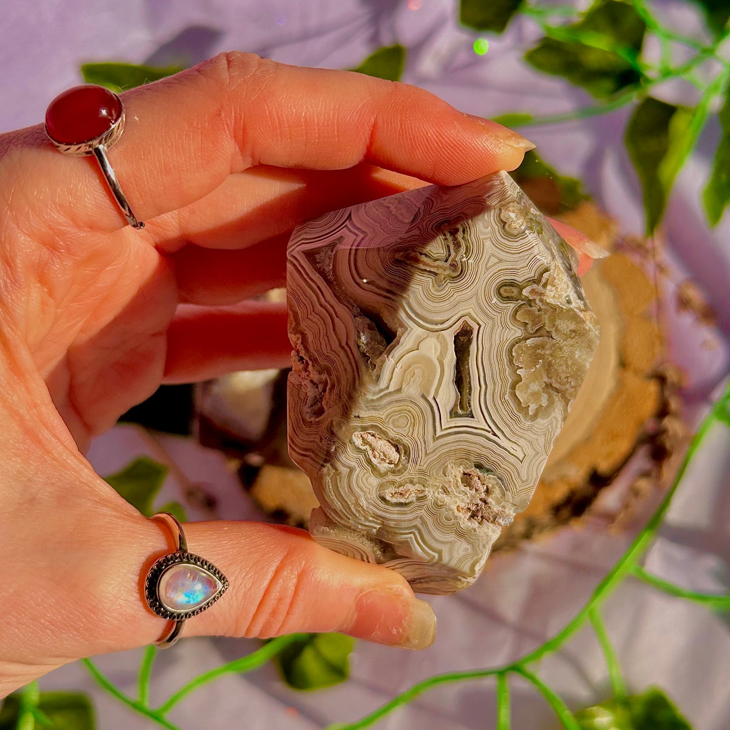 crazy lace agate freeform ~ choose your own