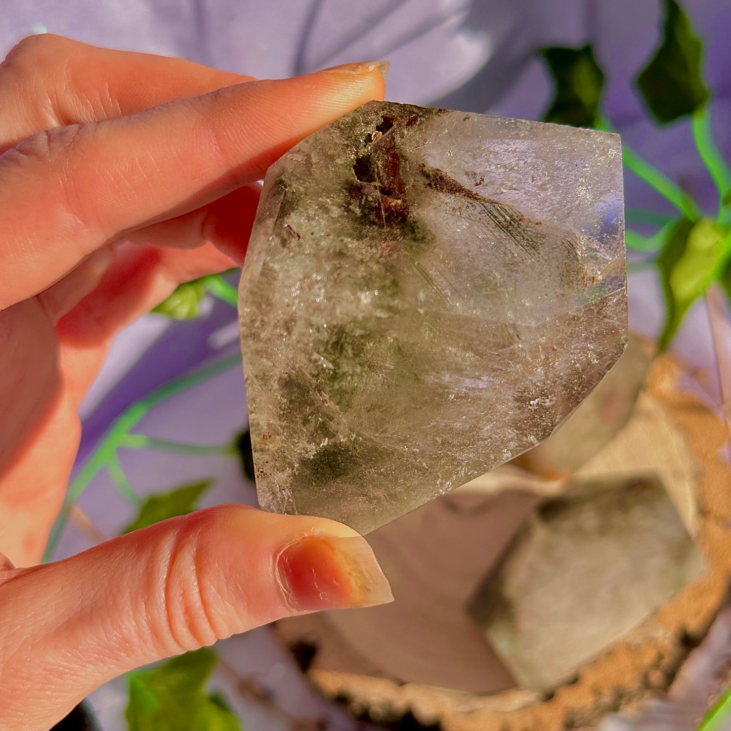 garden quartz freeform ~ intuitively chosen