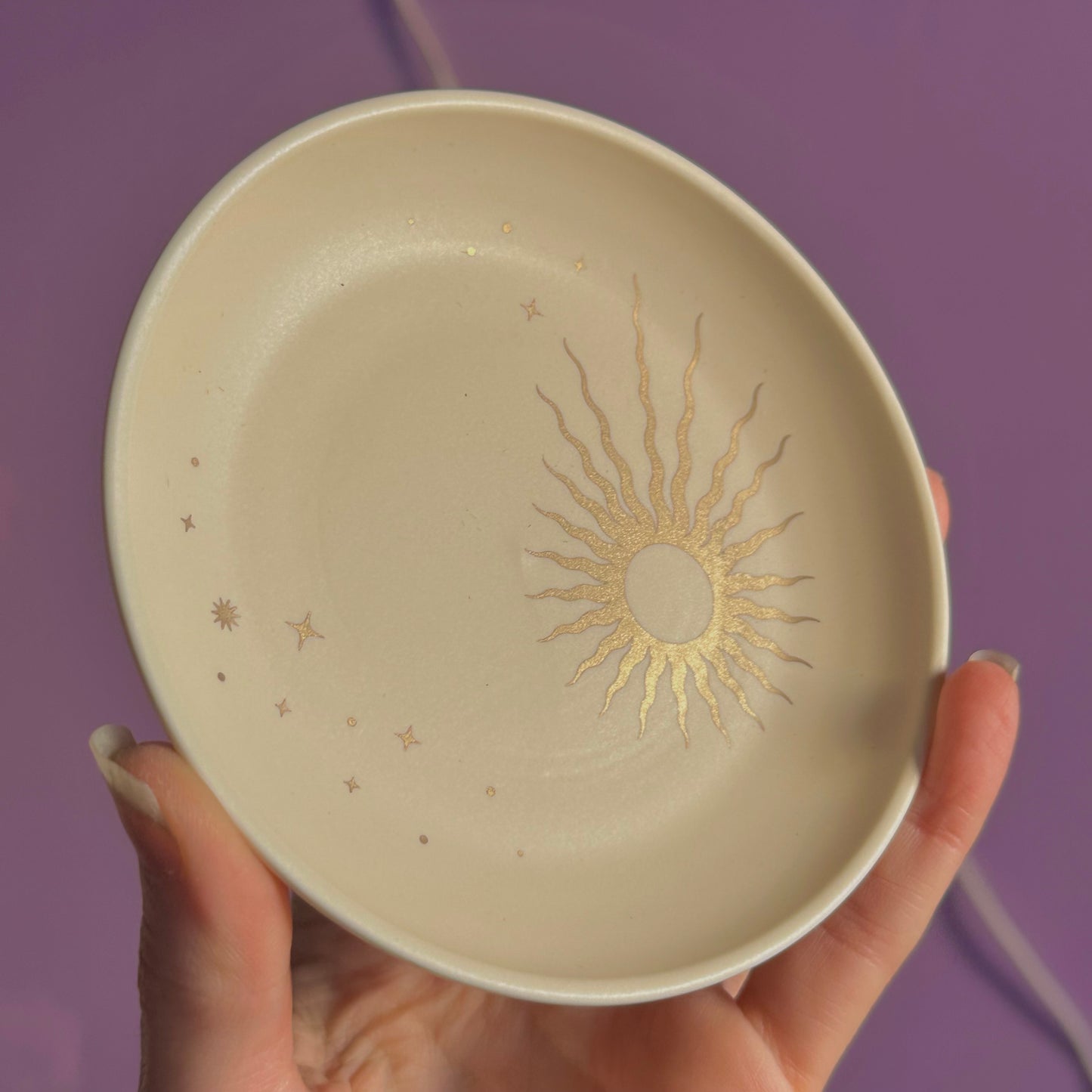 yin yang stacking trinket dish