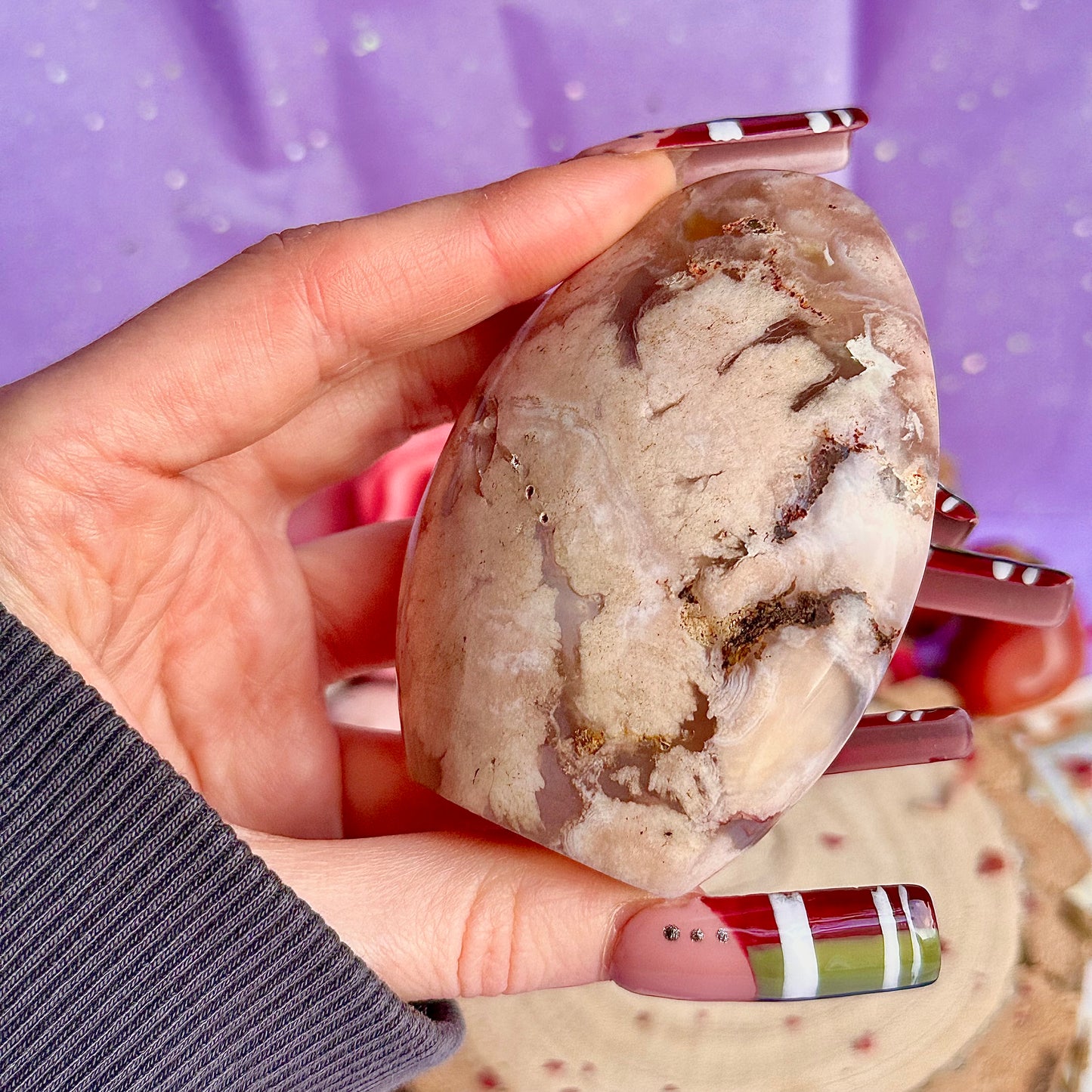 flower agate freeform A