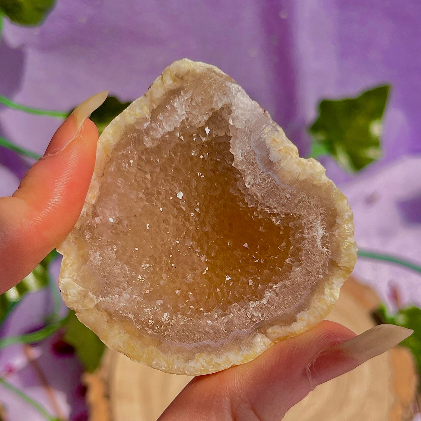 druzy agate geodes A1-5