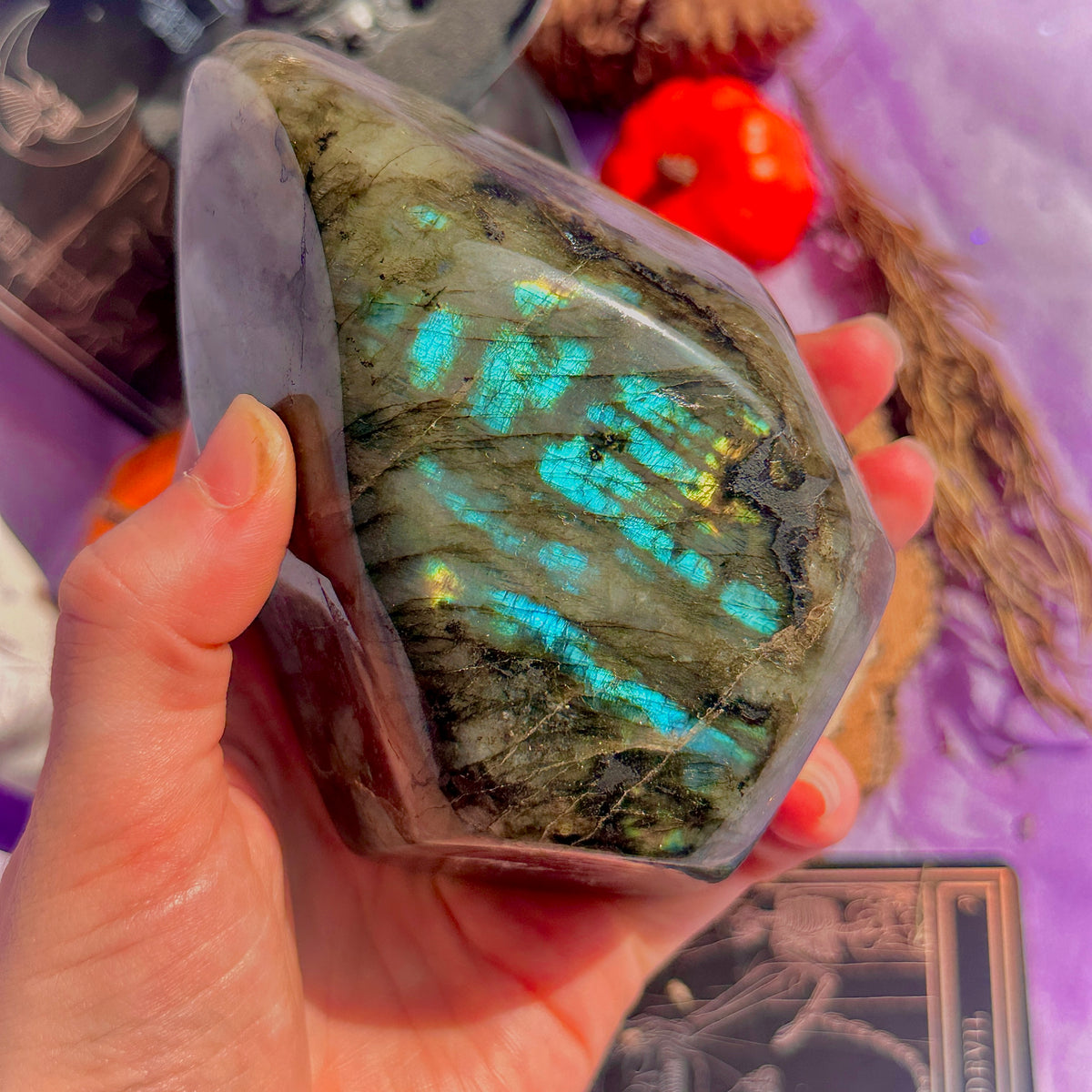 labradorite freeform large