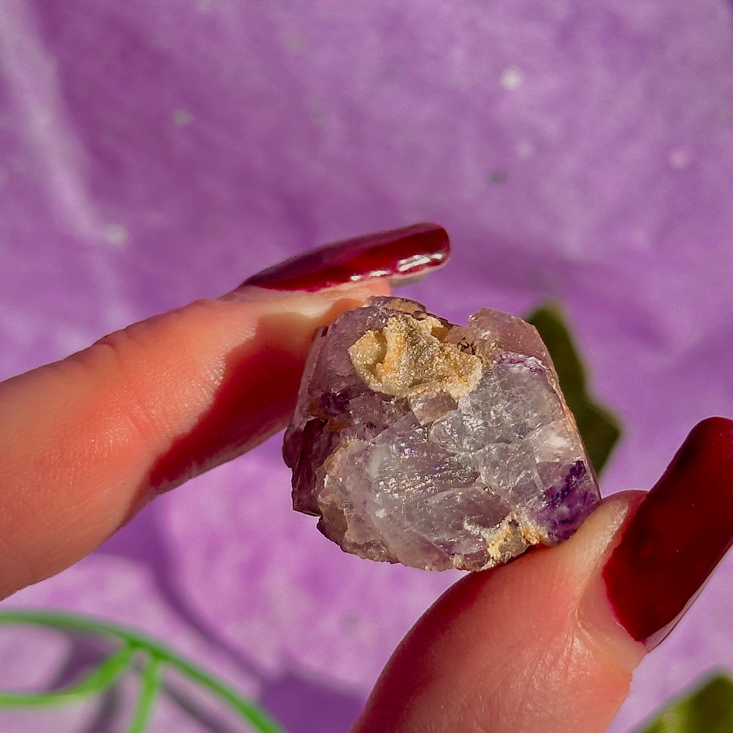 stalactitic UV cubic fluorite cluster specimen ~ choose your own