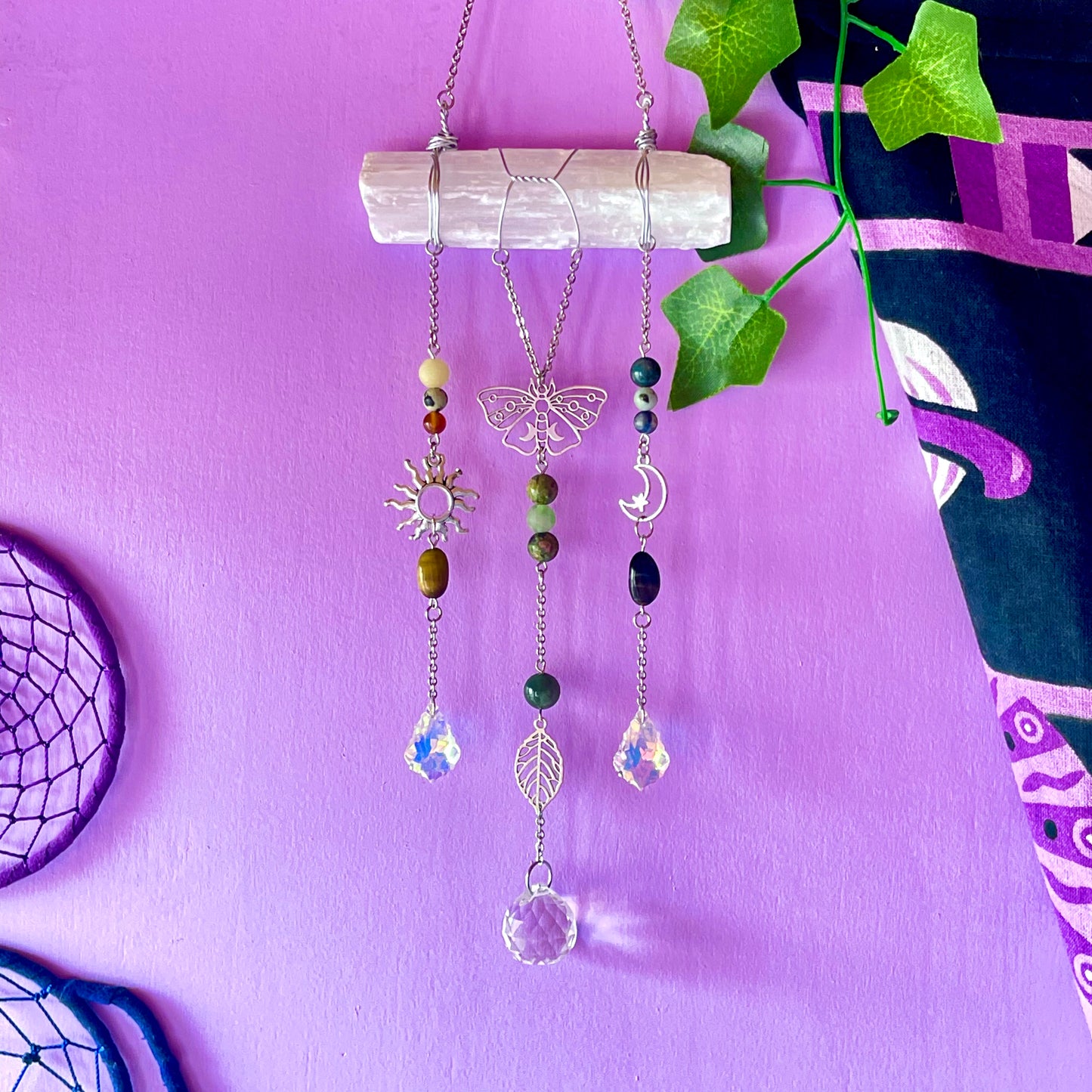 day and night sun catcher - crystals in description